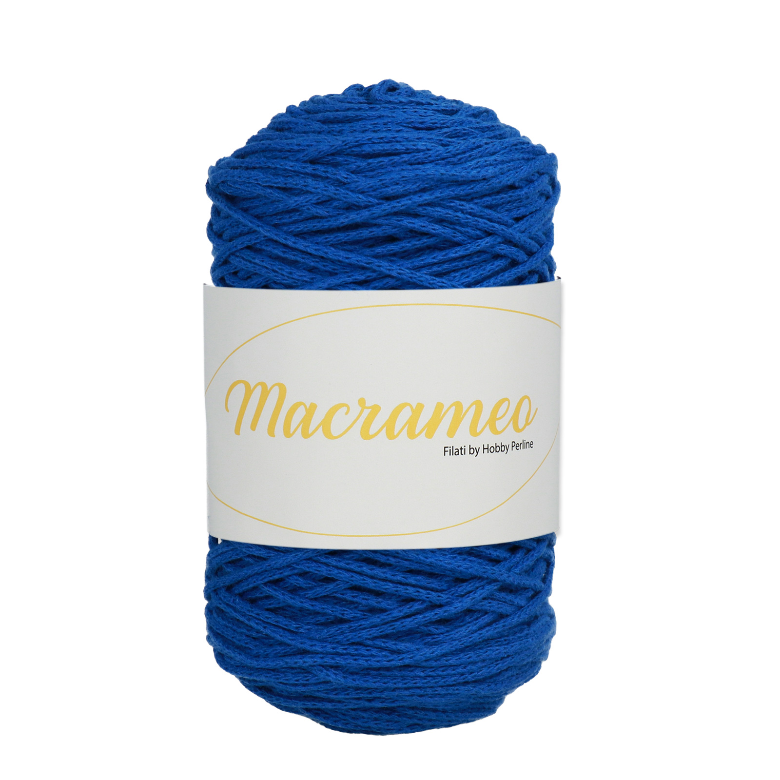 hobbybag macrameo - blue - 250gr (150mt aprox) | 1pc