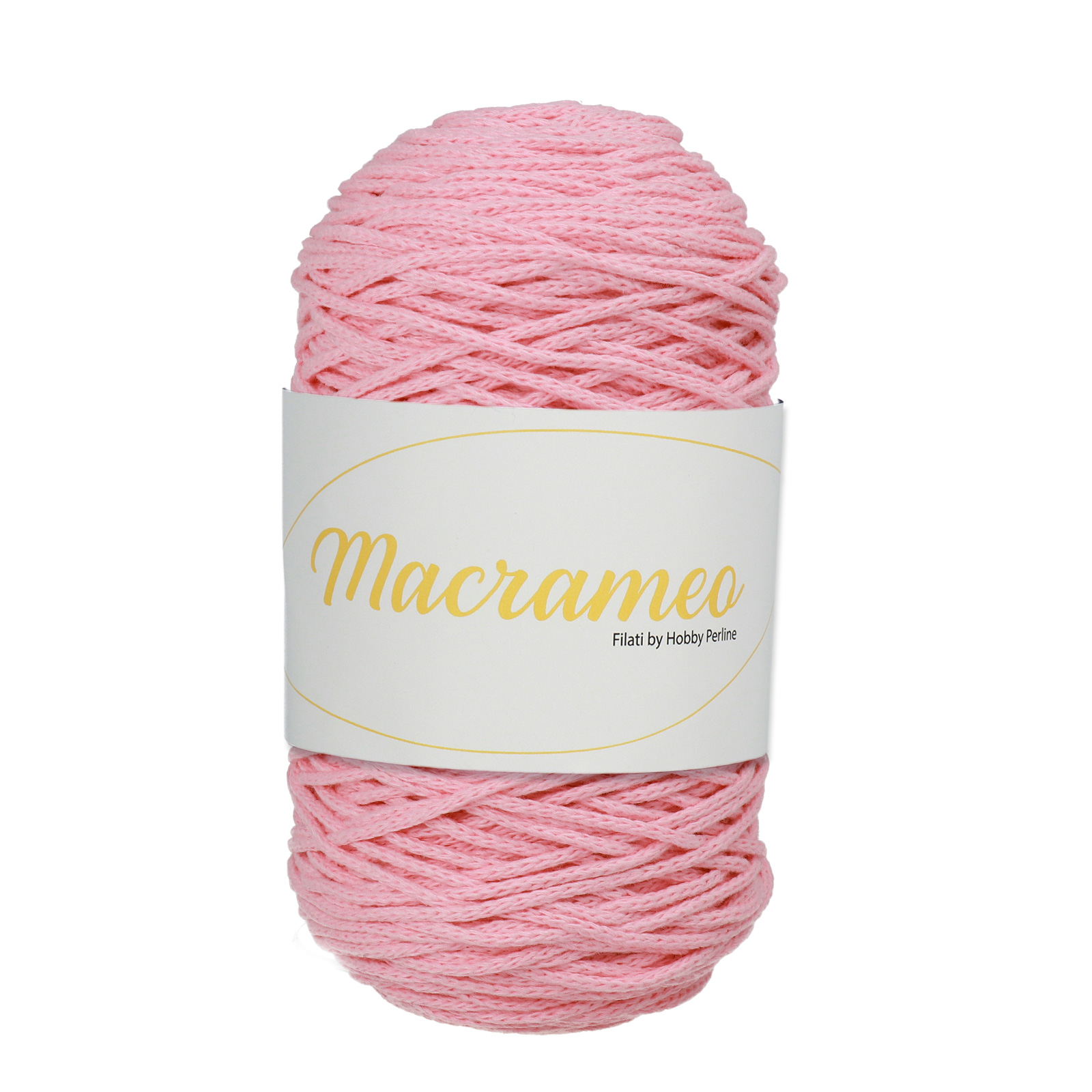 hobbybag macrameo - rose - 250gr (150mt ca.) | 1st