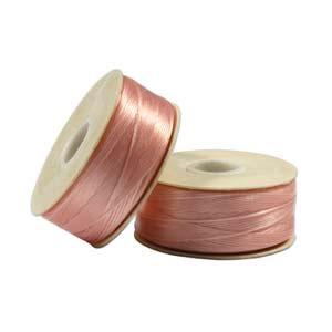 pink nymo nylon beading thread- size 0,20mm - 66mt spool | 1pc