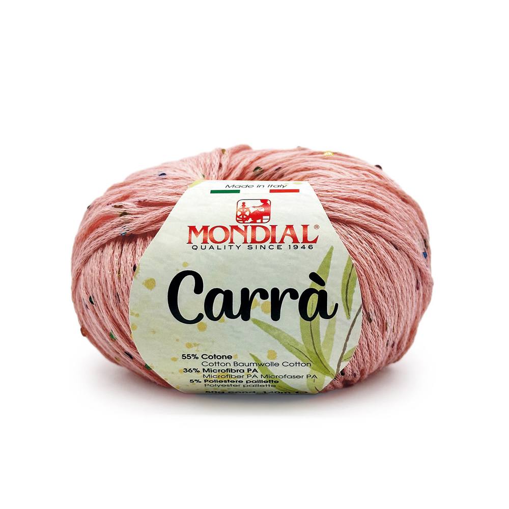 carrà mondial - pink (412) - 50gr (140mt) | 1pc