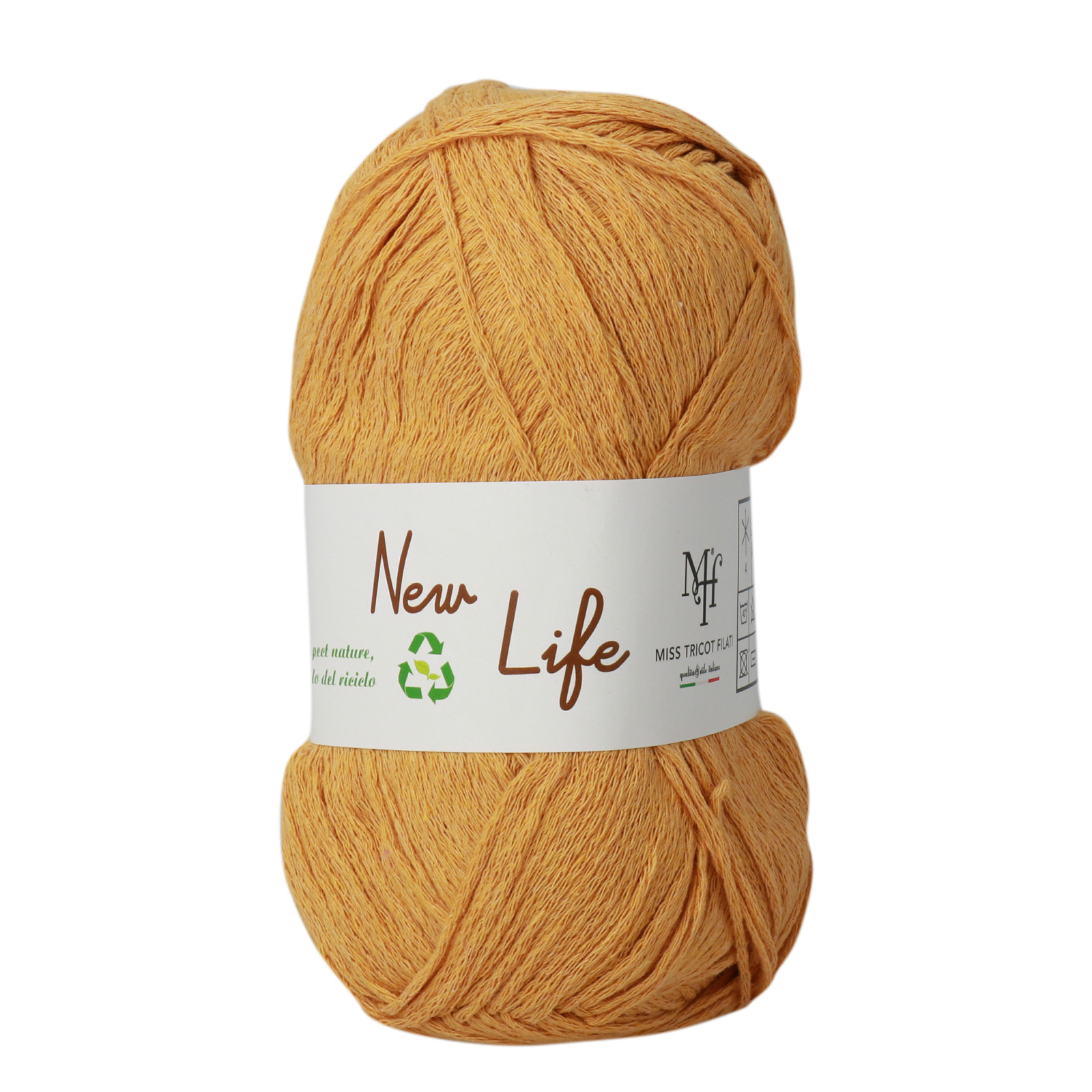 miss tricot filati new life yellow (5) - 100gr (250mt) | 1pc