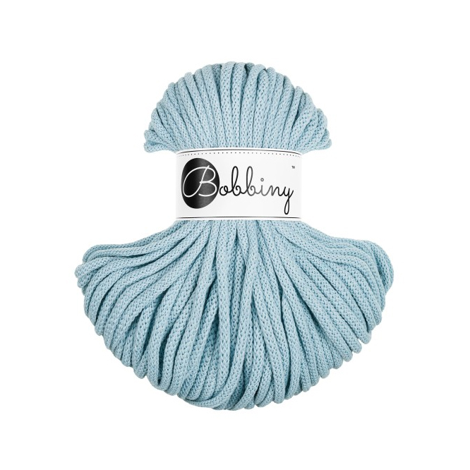 bobbiny premium braided cord - misty 5mm - 50mt | 1st