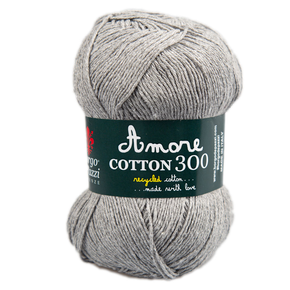 borgo de' pazzi amore cotton 300 - pearl (106) - 100gr (300mt) | 1pc