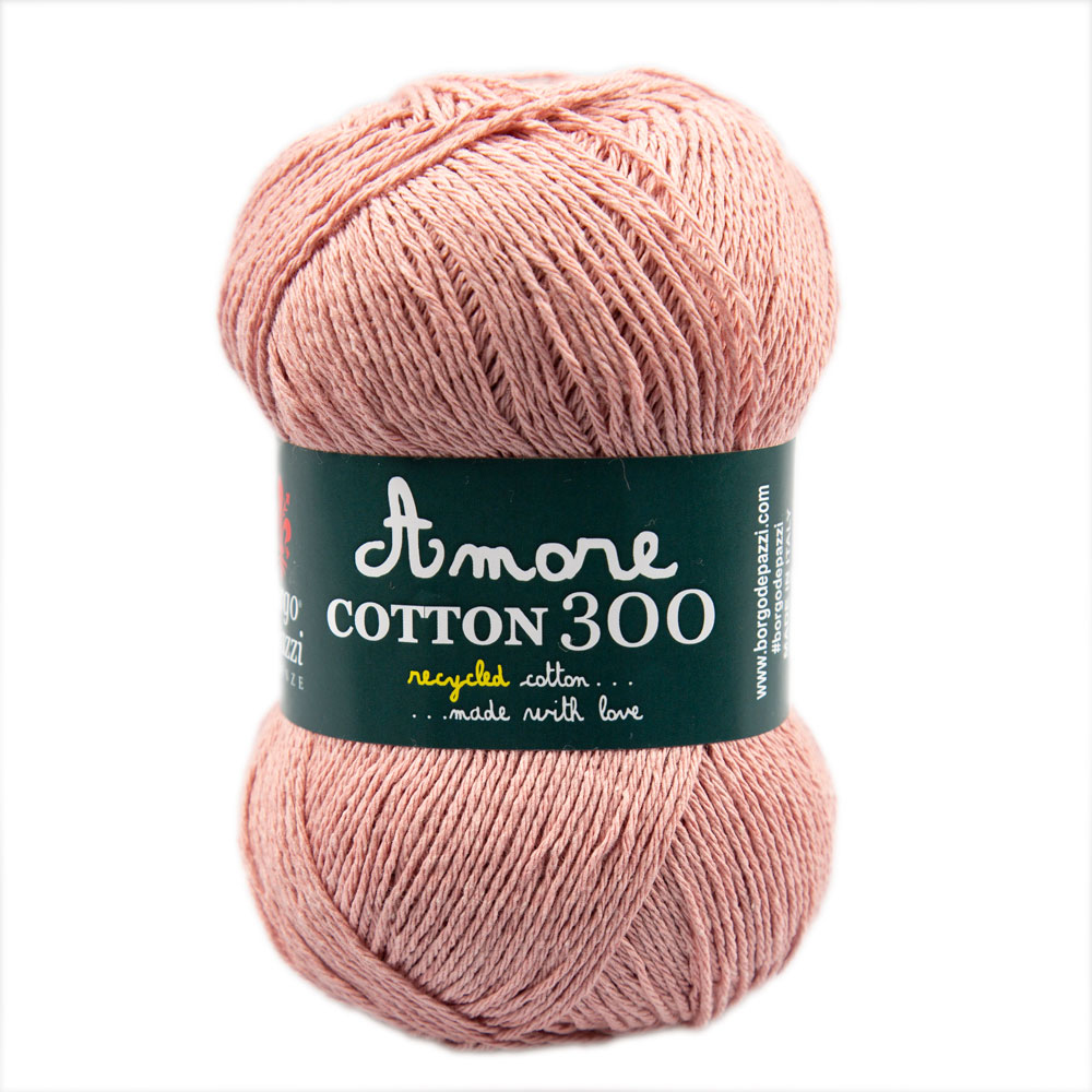borgo de' pazzi amore cotton 300 - powder (119) - 100gr (300mt) | 1pc