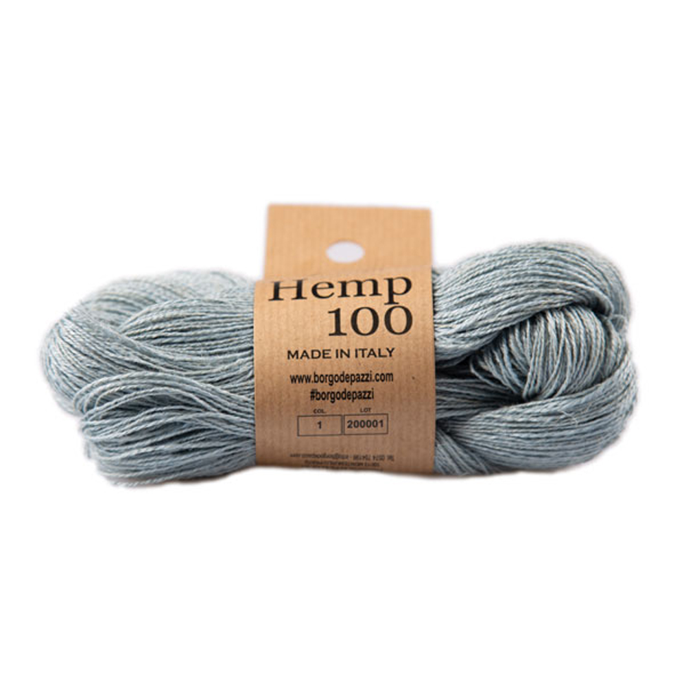 borgo de' pazzi hemp 100 - light blue (83) - 50gr (250mt) | 1pc