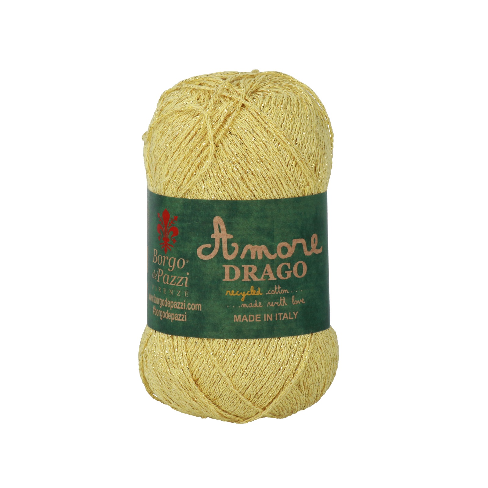 borgo de' pazzi amore drago - yellow (06) - 50gr (200mt) | 1pc
