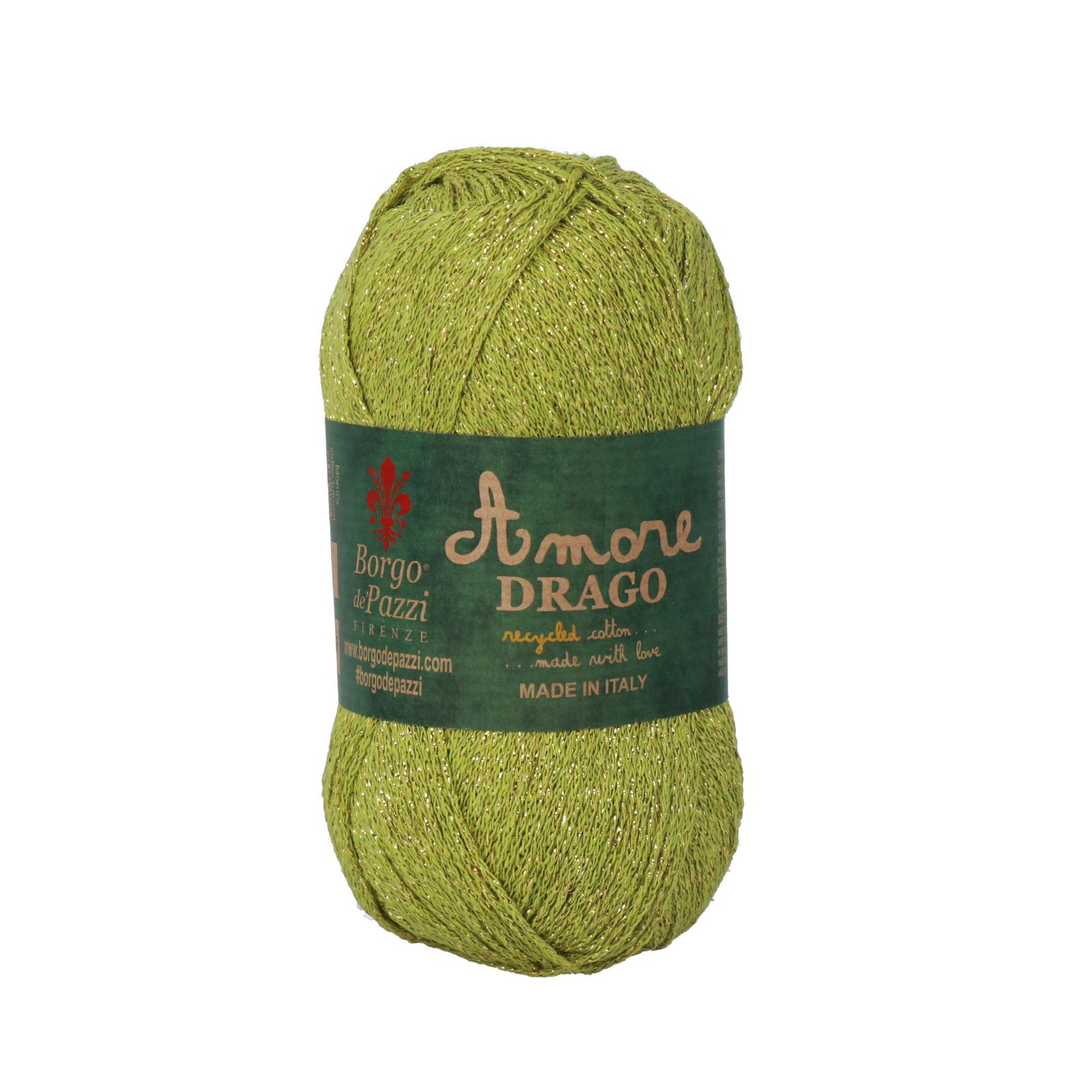 borgo de' pazzi amore drago - green (07) - 50gr (200mt) | 1pc