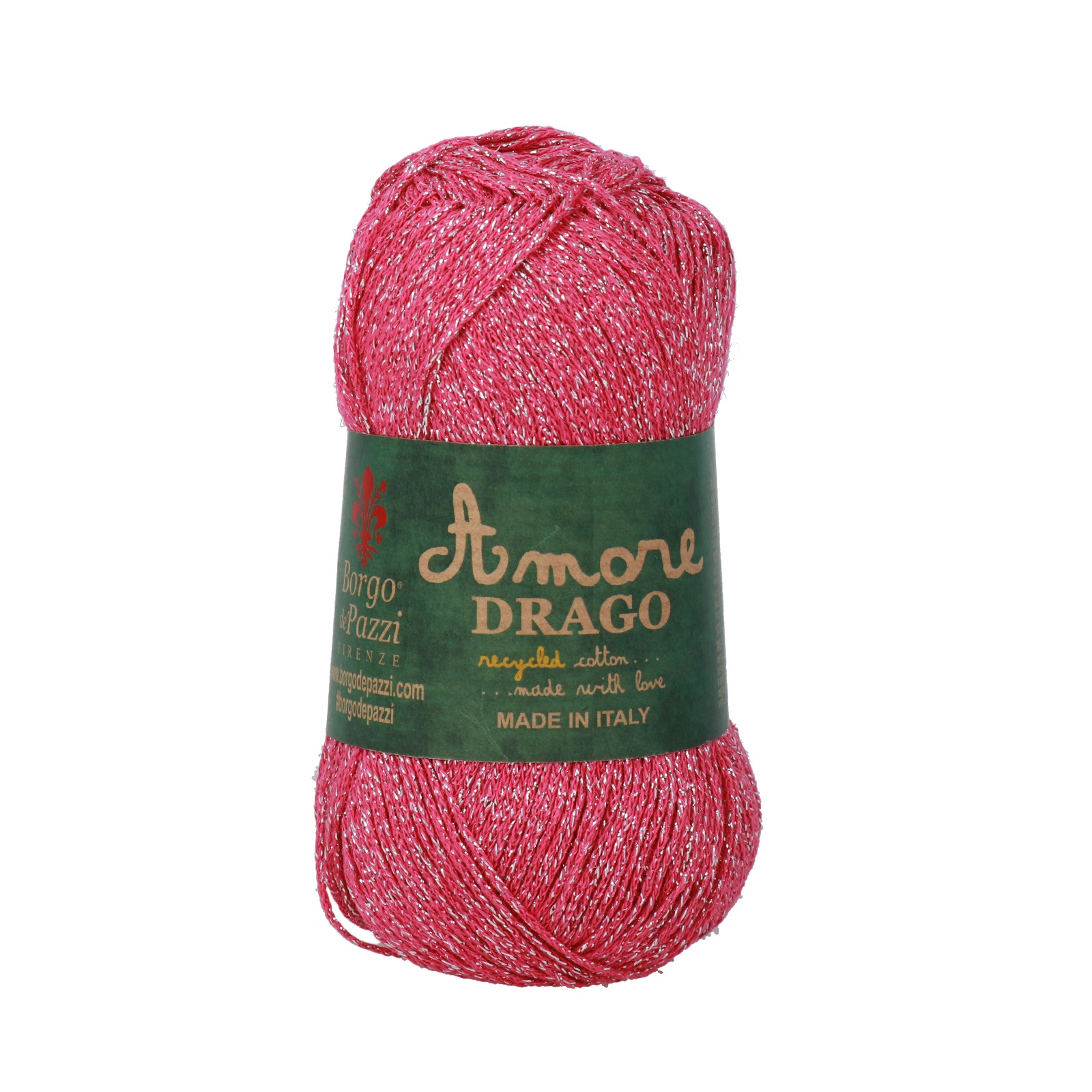 borgo de' pazzi amore drago - fuchsia (11) - 50gr (200mt) | 1pc