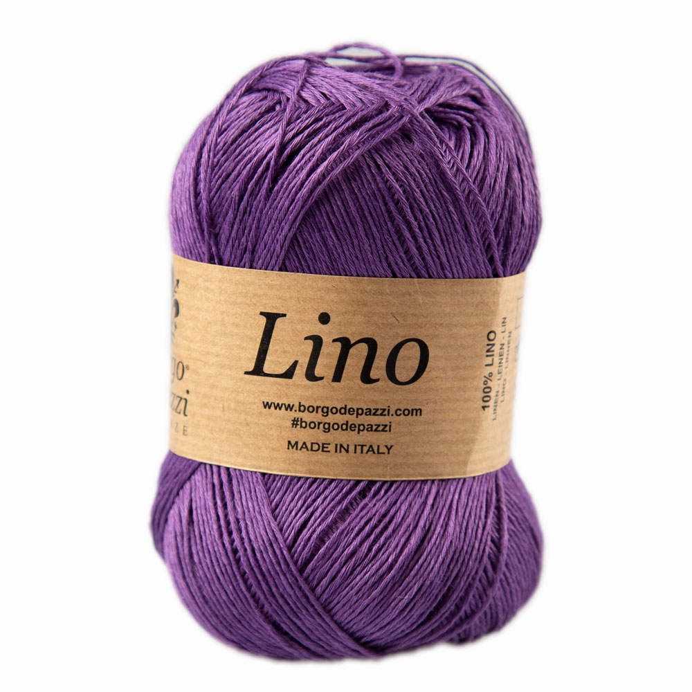borgo de' pazzi lino - lila (94) - 50gr (165mt)