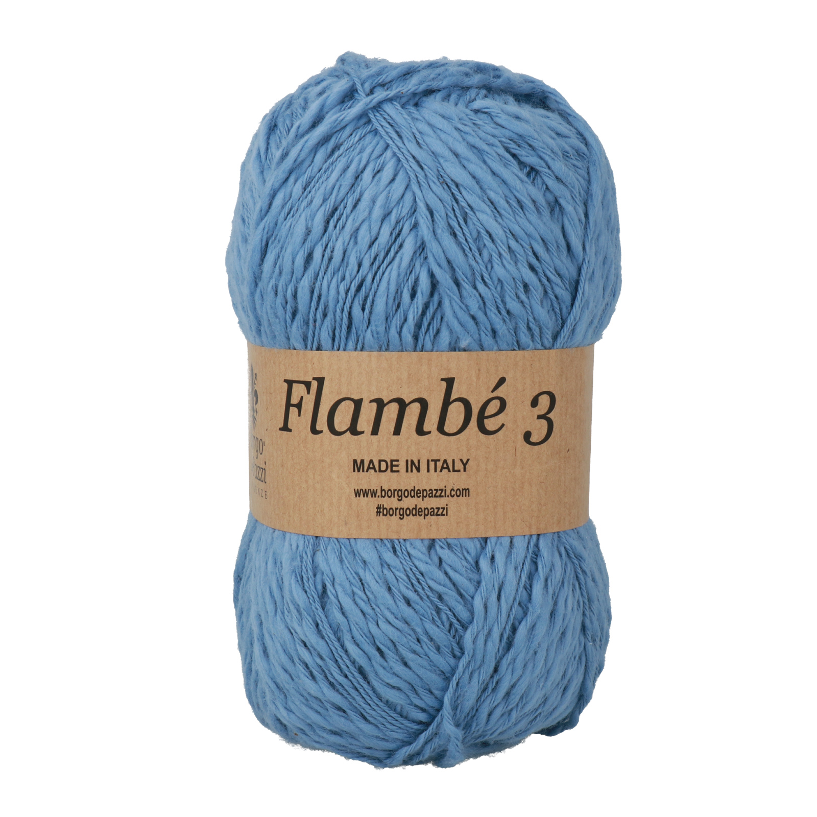 borgo de' pazzi flambé 3 - sky blue (12) - 100gr (200mt) | 1pc