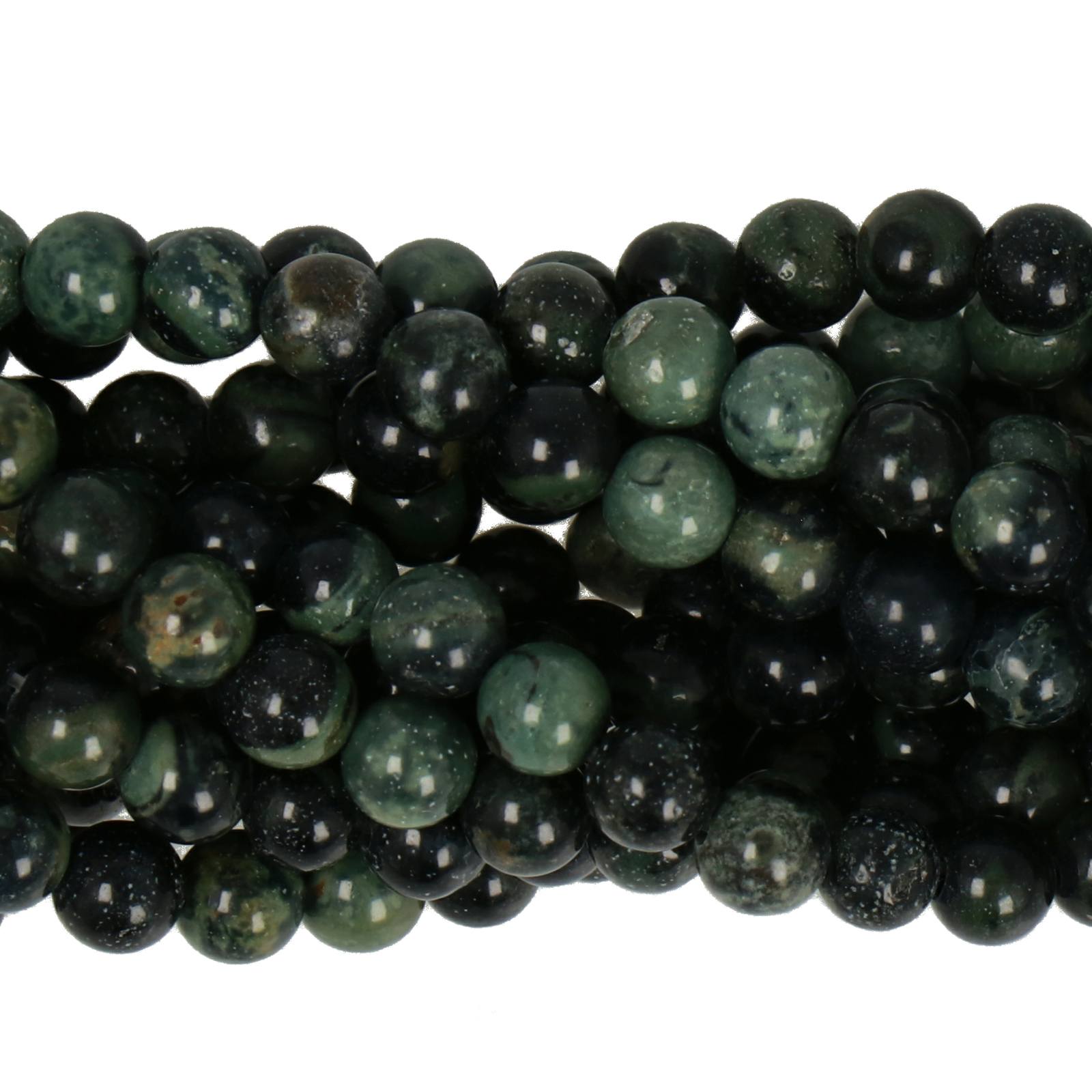 kambaba jasper smooth round 4mm | 15/16-inch strand