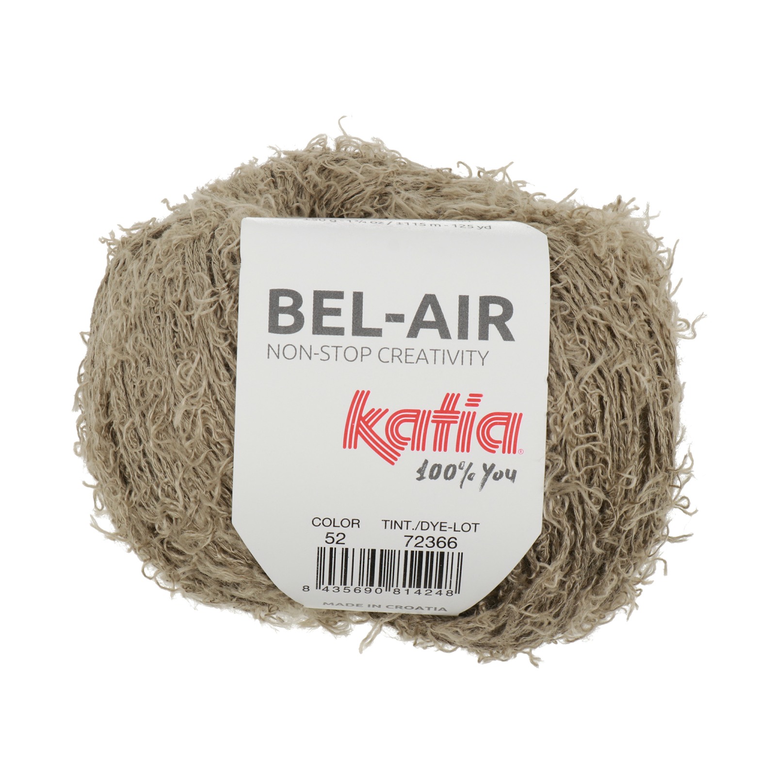 katia bel-air - light brown (52) - 50gr (115mt) | 1pc