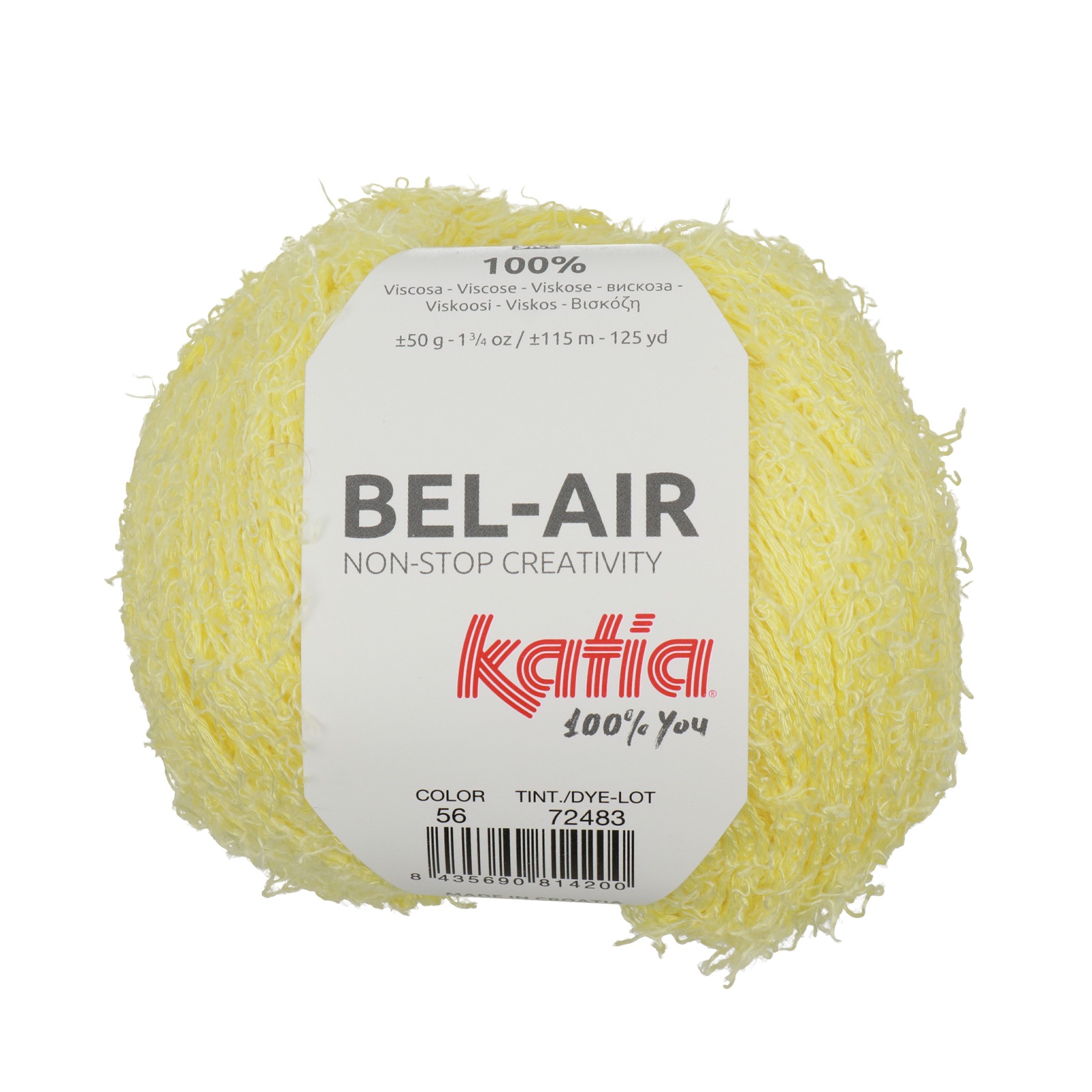 katia bel-air - yellow lemon (56) - 50gr (115mt) | 1pc