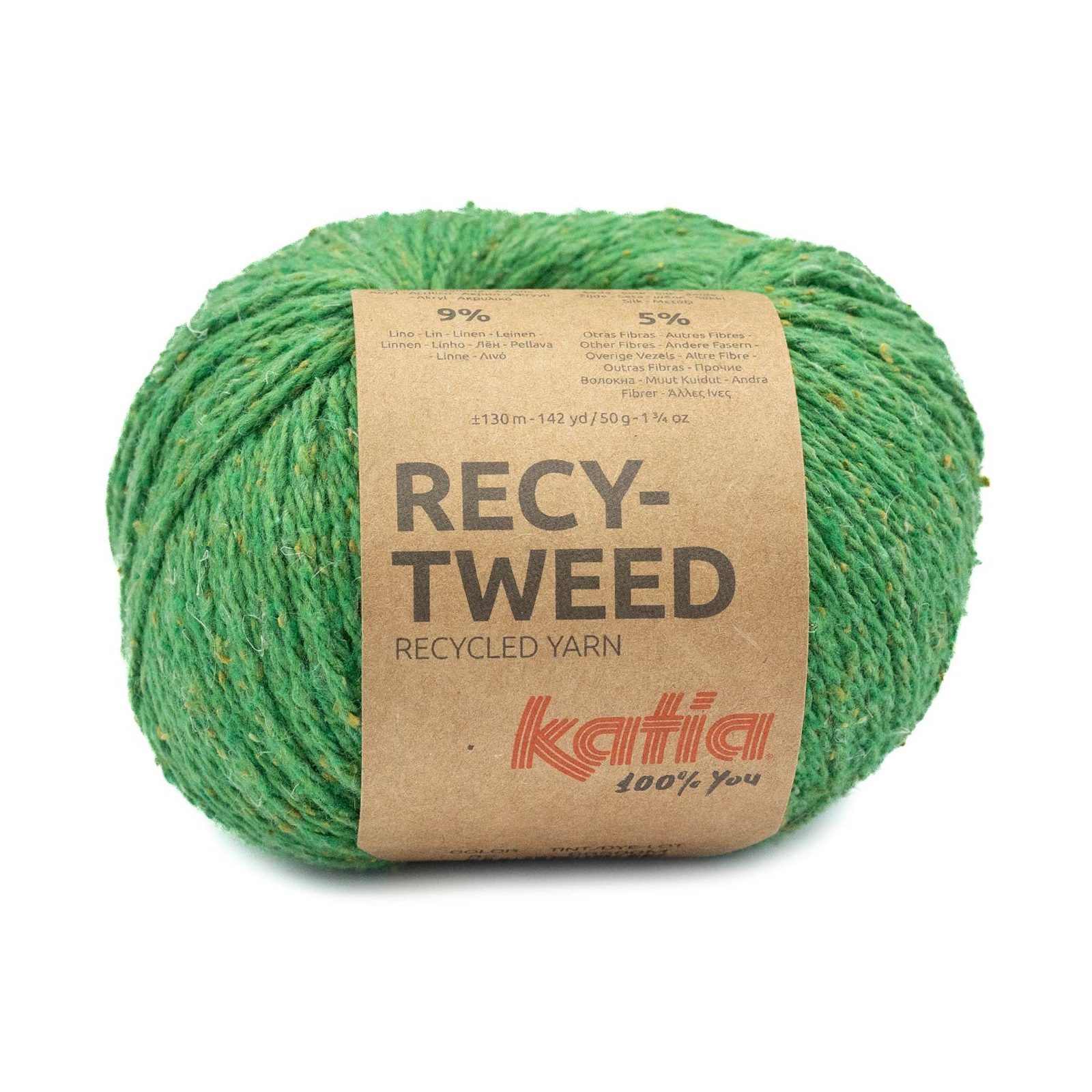 katia recy-tweed - grünes gras (82) - 50gr (130mt) | 1st