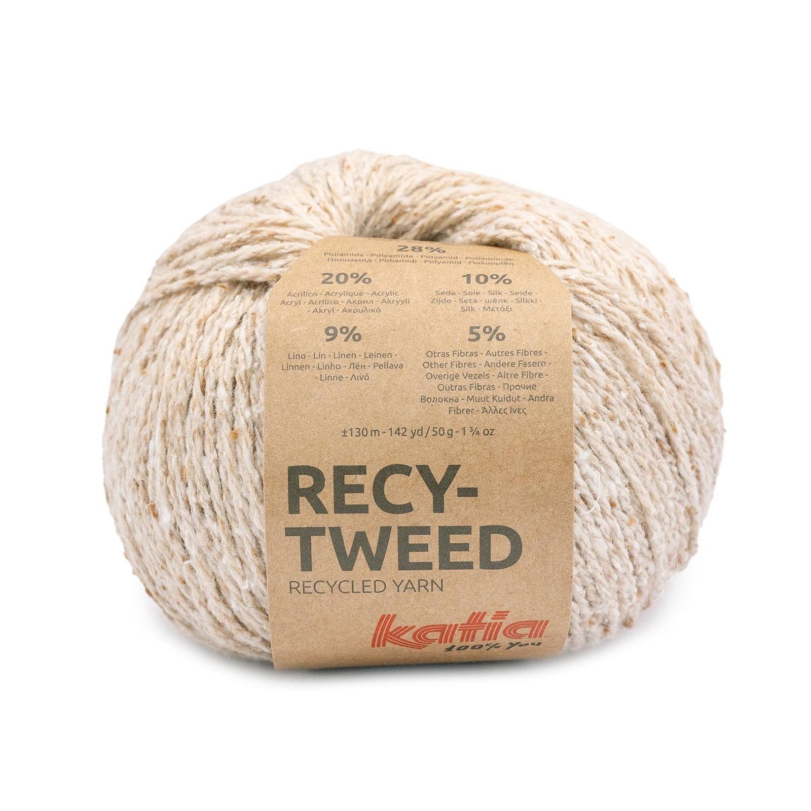 katia recy-tweed - beige (84) - 50gr (130mt) | 1pc