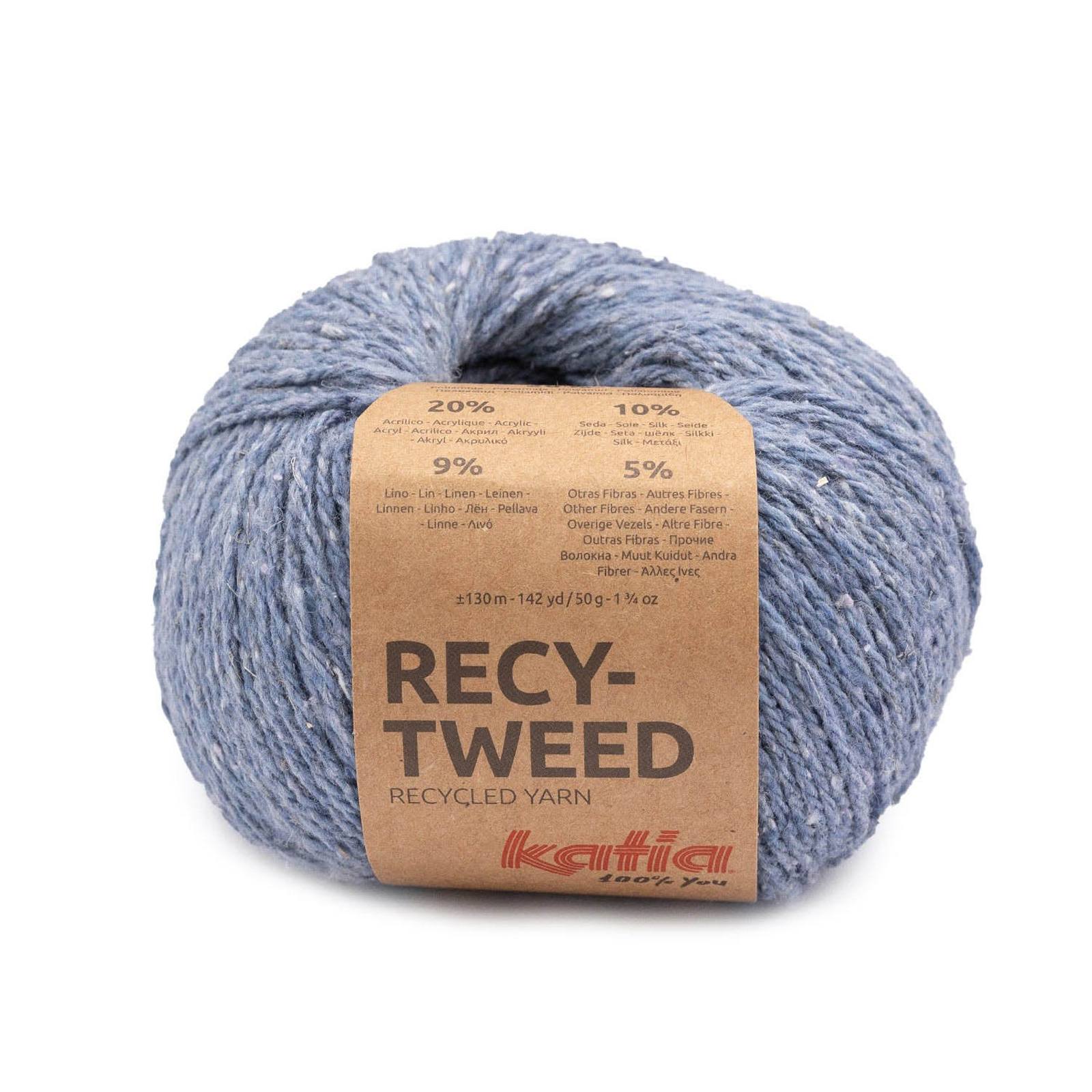 katia recy-tweed - light jeans (86) - 50gr (130mt) | 1pc