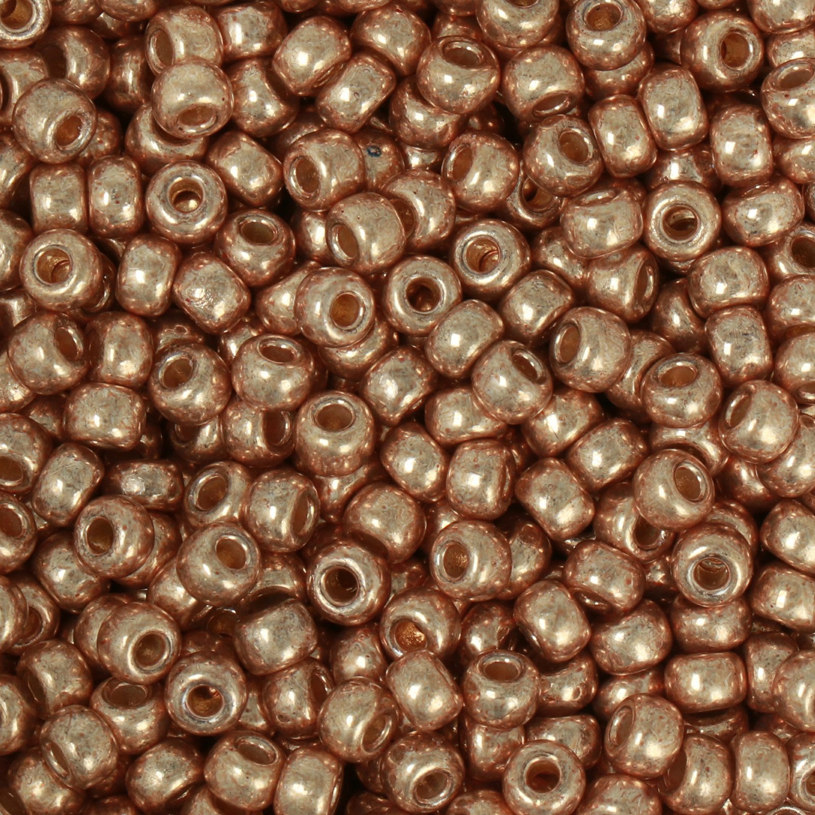 miyuki rocailles 6/0 - duracoat galvanized champagne (4204) | 10gr
