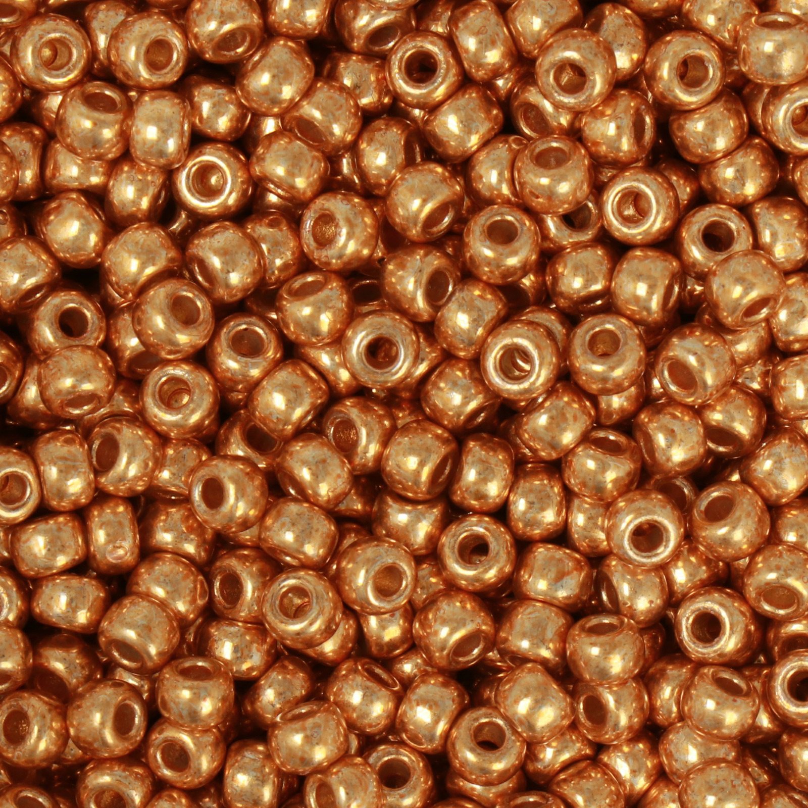 miyuki rocailles 6/0 - duracoat galvanized yellow gold (4203) | 10gr