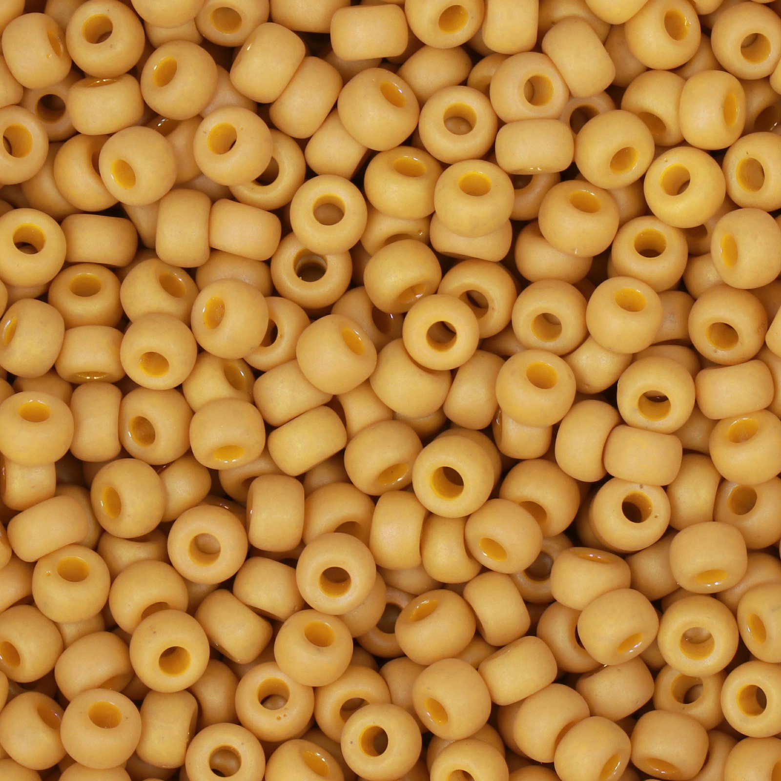 miyuki rocailles 6/0 - opaque glazed frosted rainbow yellow (4692) | 10gr