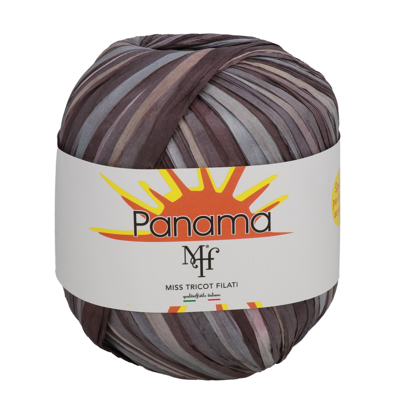 miss tricot filati - bast panama color grau (05) - 50gr (100mt) | 1st