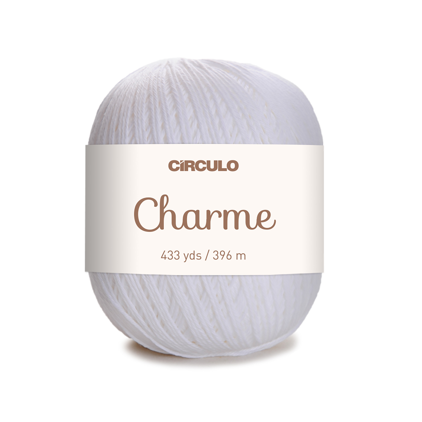 circulo charme - white (8001) - 150gr (396m) | 1pc