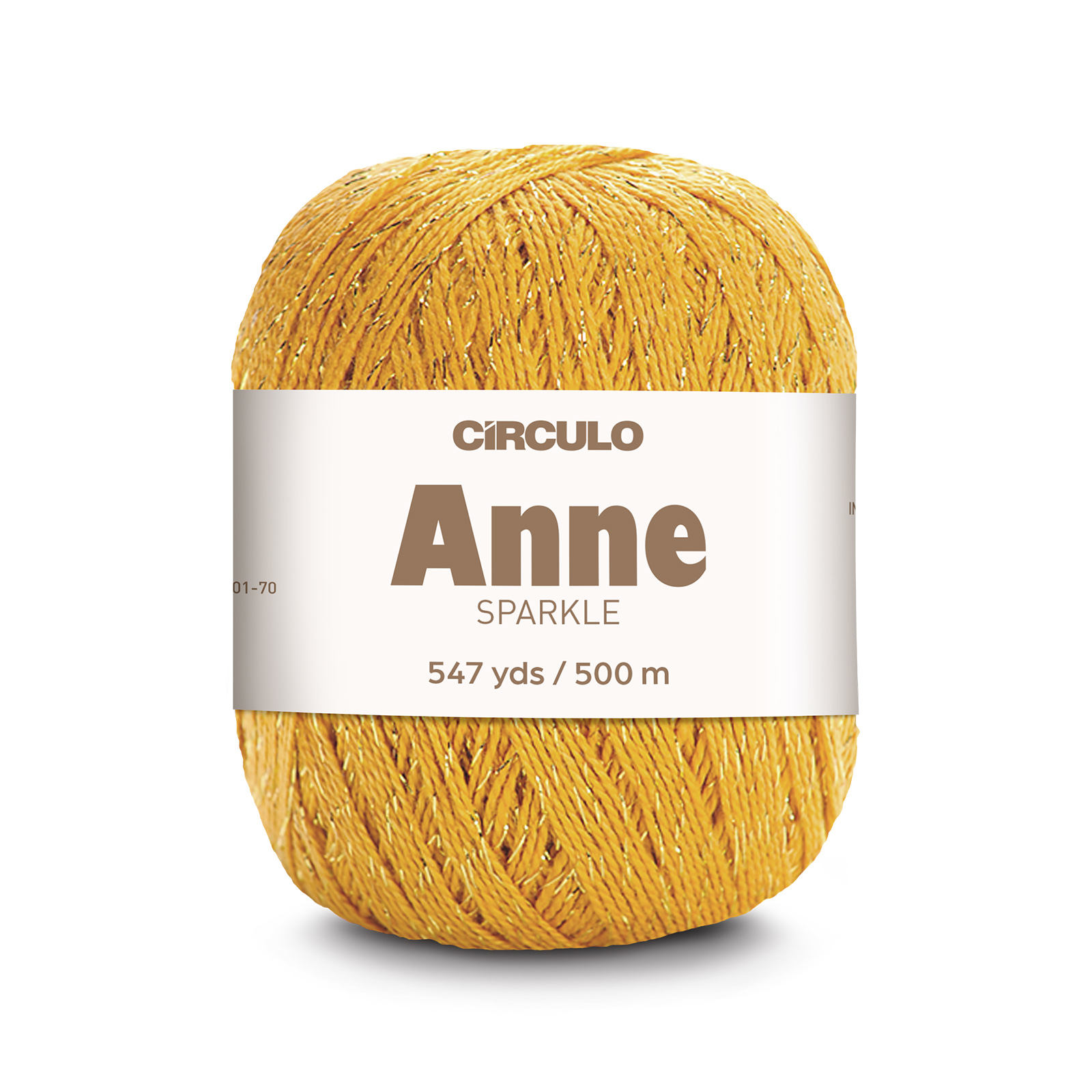 circulo anne sparkle - mustard (7030) - 150gr (500mt) | 1pc