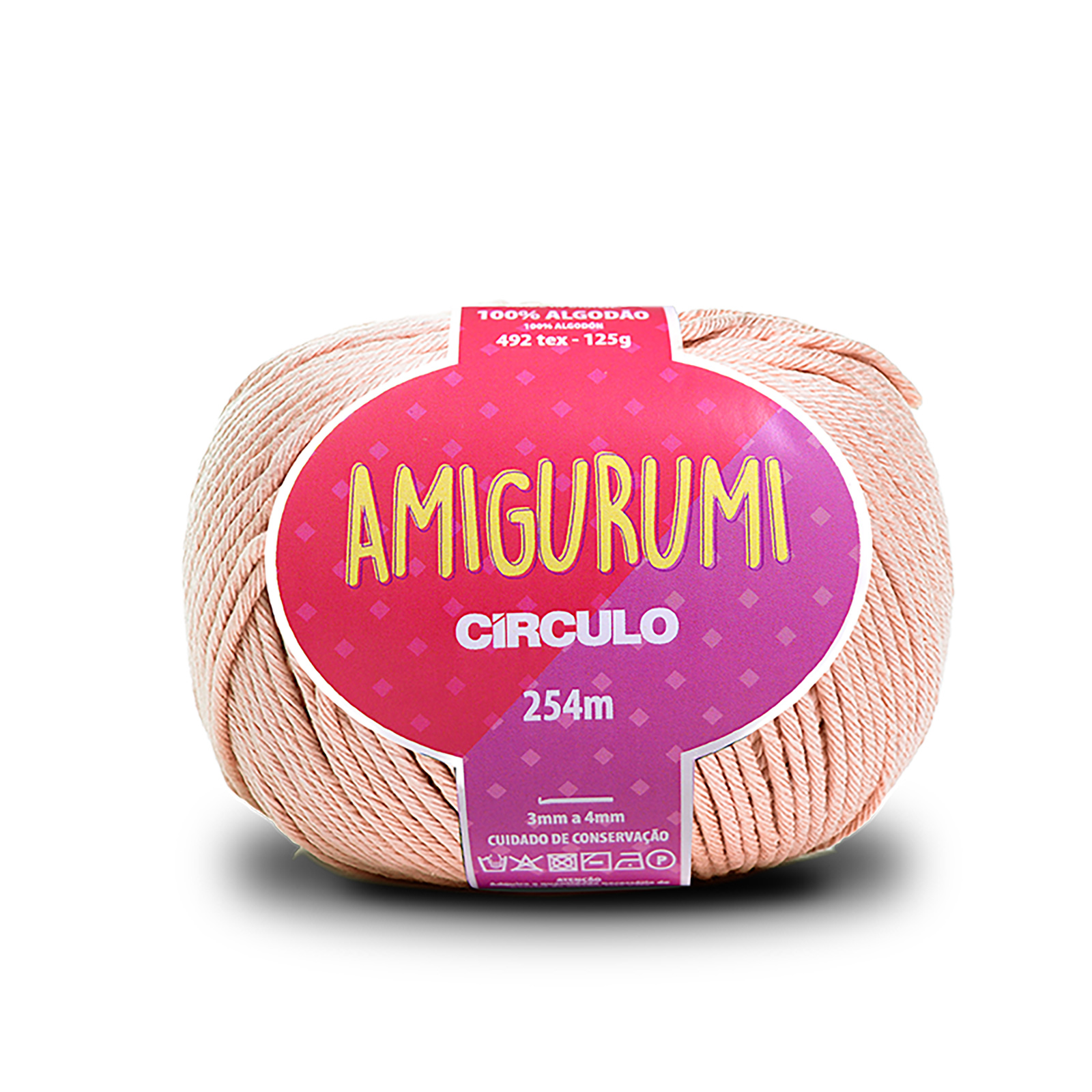 circulo amigurumi - chantilly (7563) - 125gr (254m) | 1pc