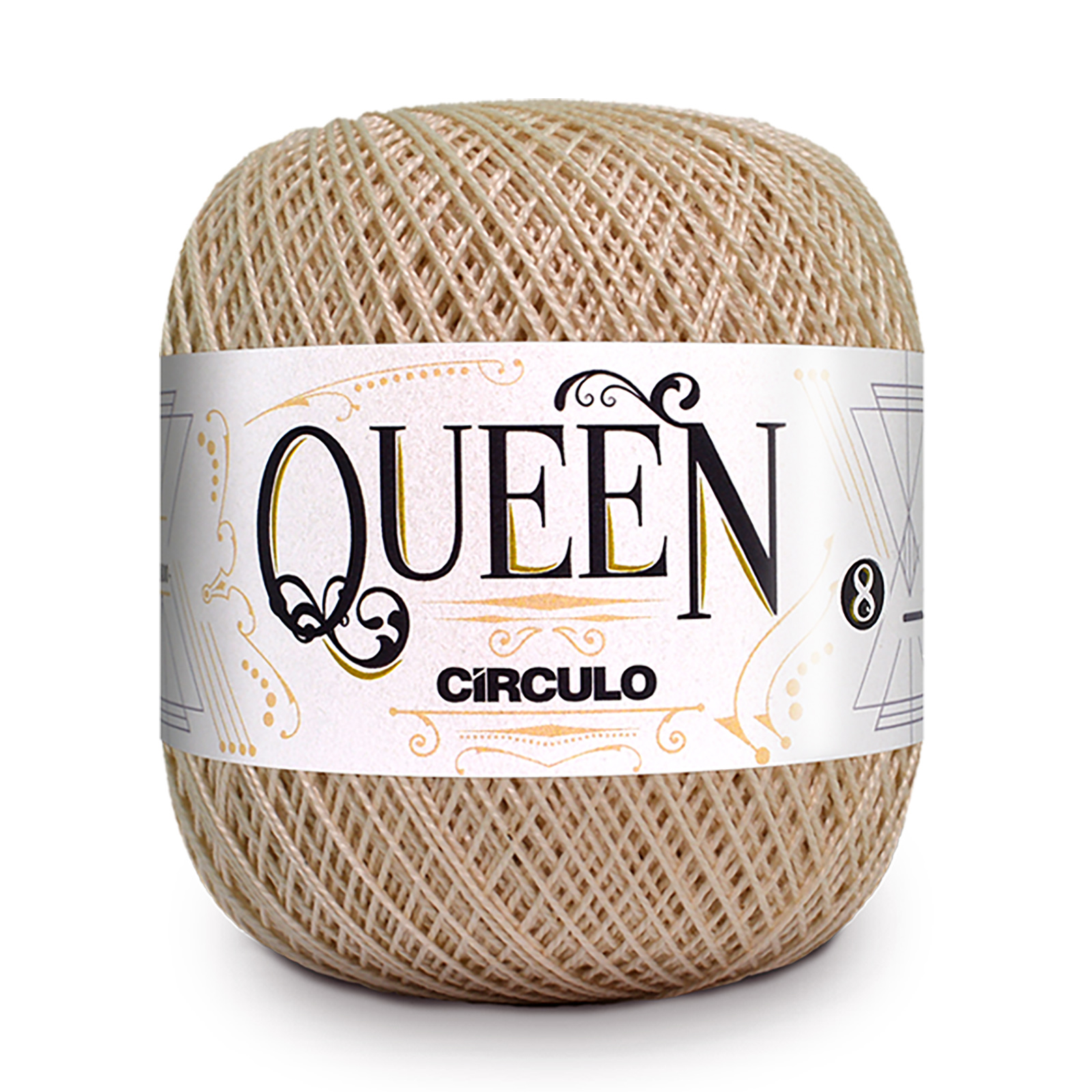 circulo queen - ivory (8176) - 100gr (678m) | 1pc