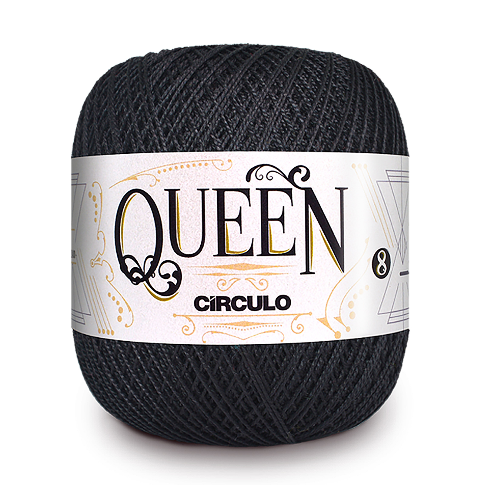 circulo queen - black (8990) - 100gr (678m) | 1pc
