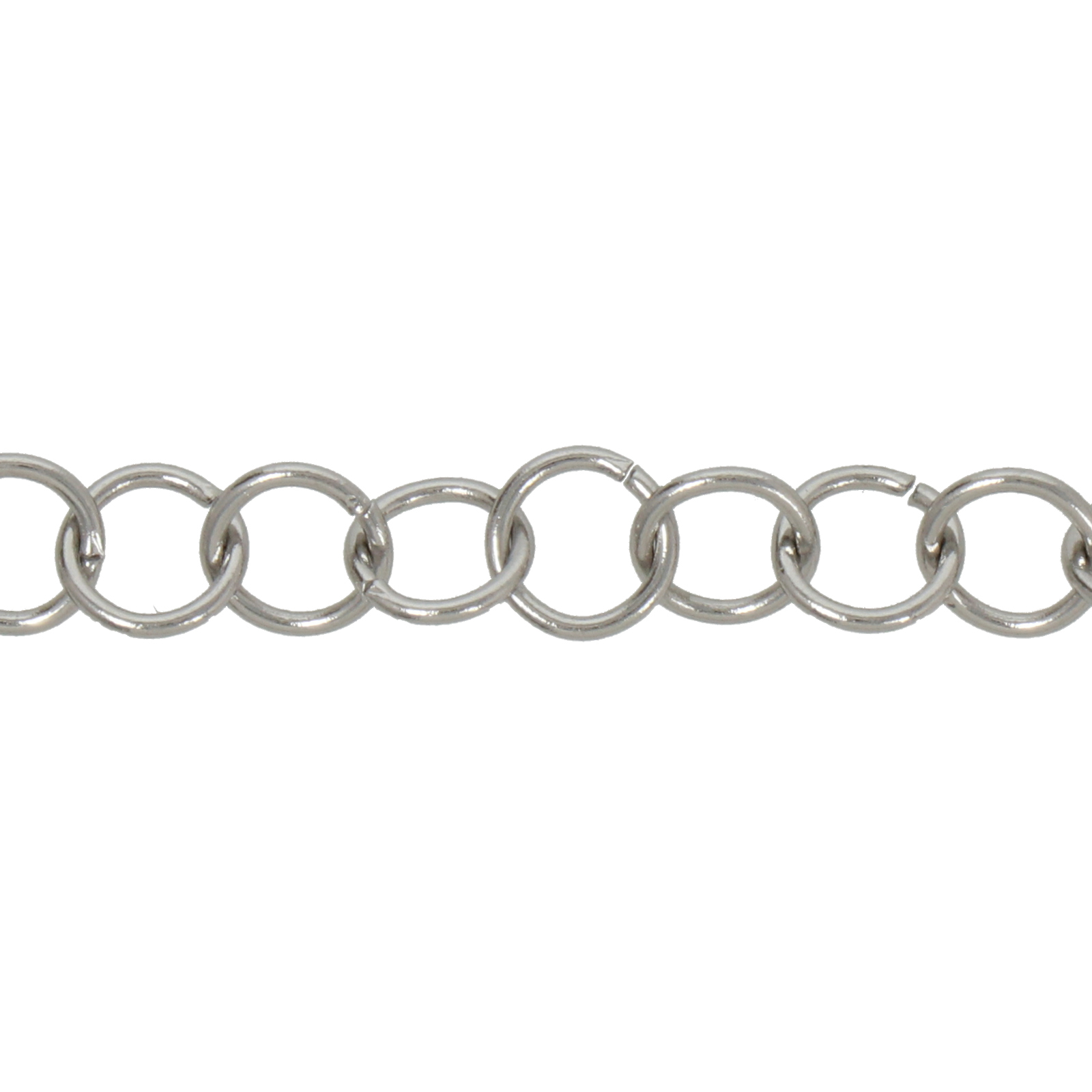 stainless steel round cable chain 6mm - wire 0,8mm | 1mt
