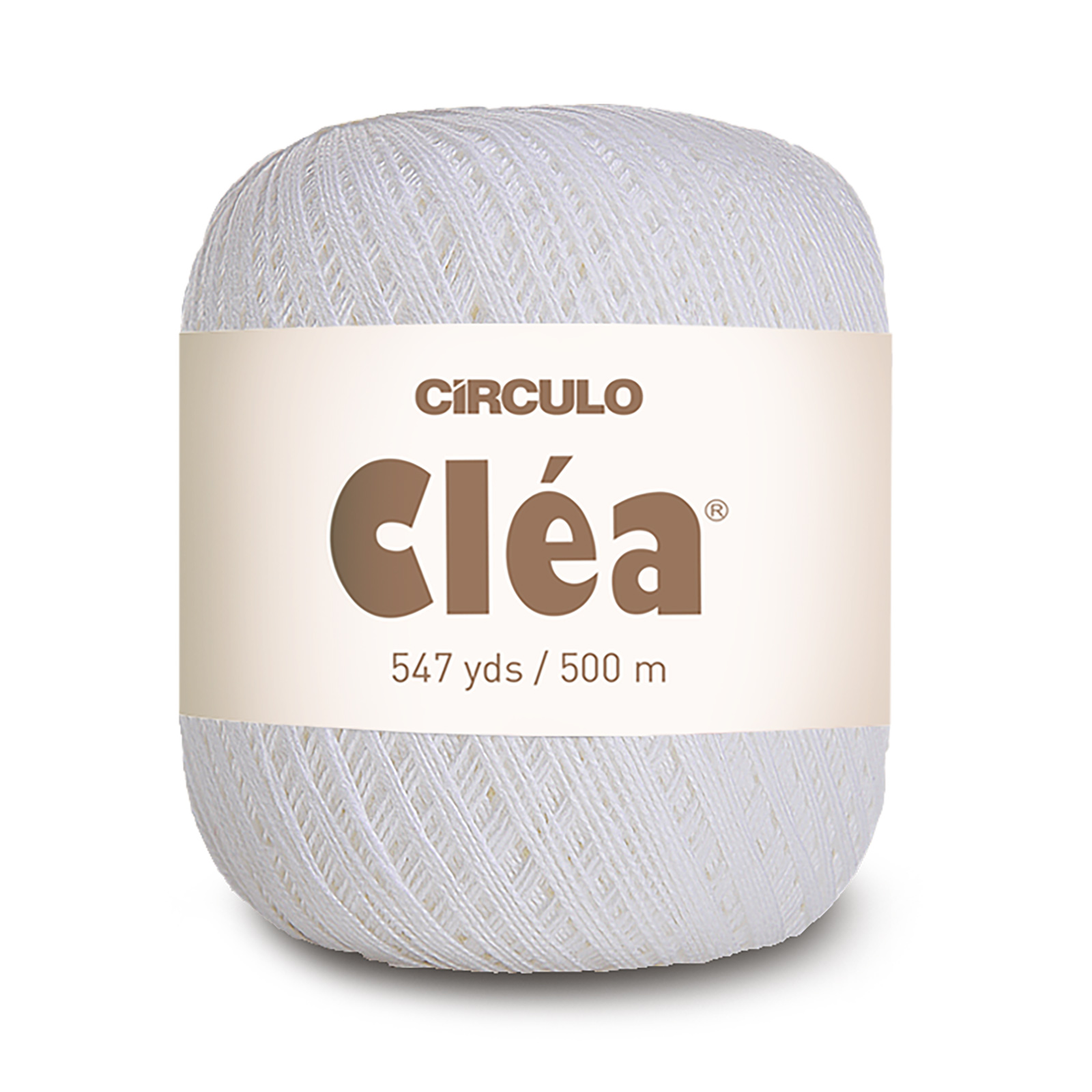 circulo clea - white (8001) - 75gr (500mt) | 1pc