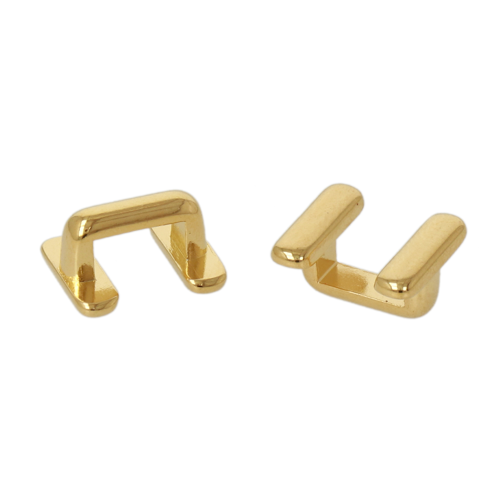haken verschluss vergoldet 12x10mm | 2st
