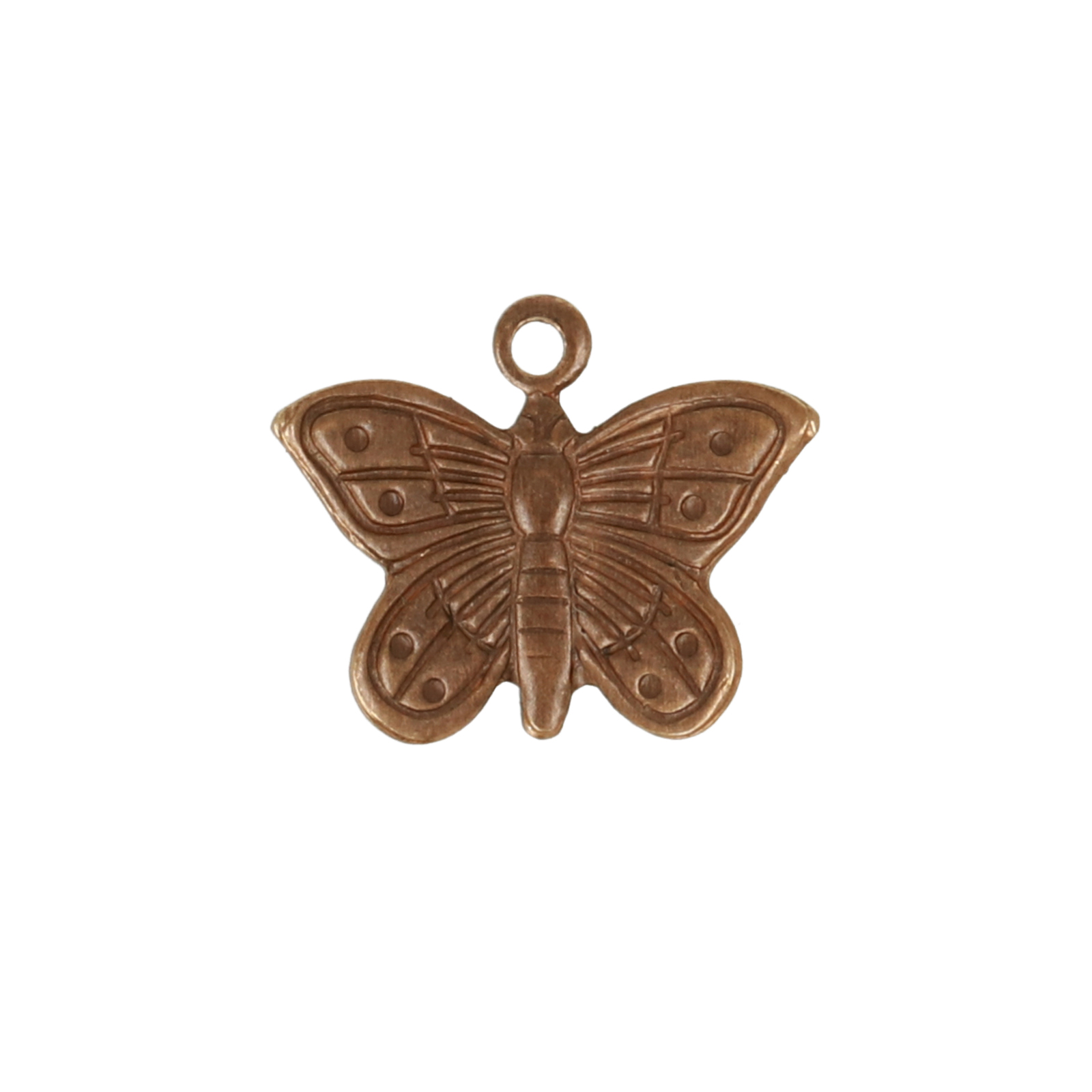 anhänger schmetterling vintaj natürliche messing vintaj 11x9mm | 1st