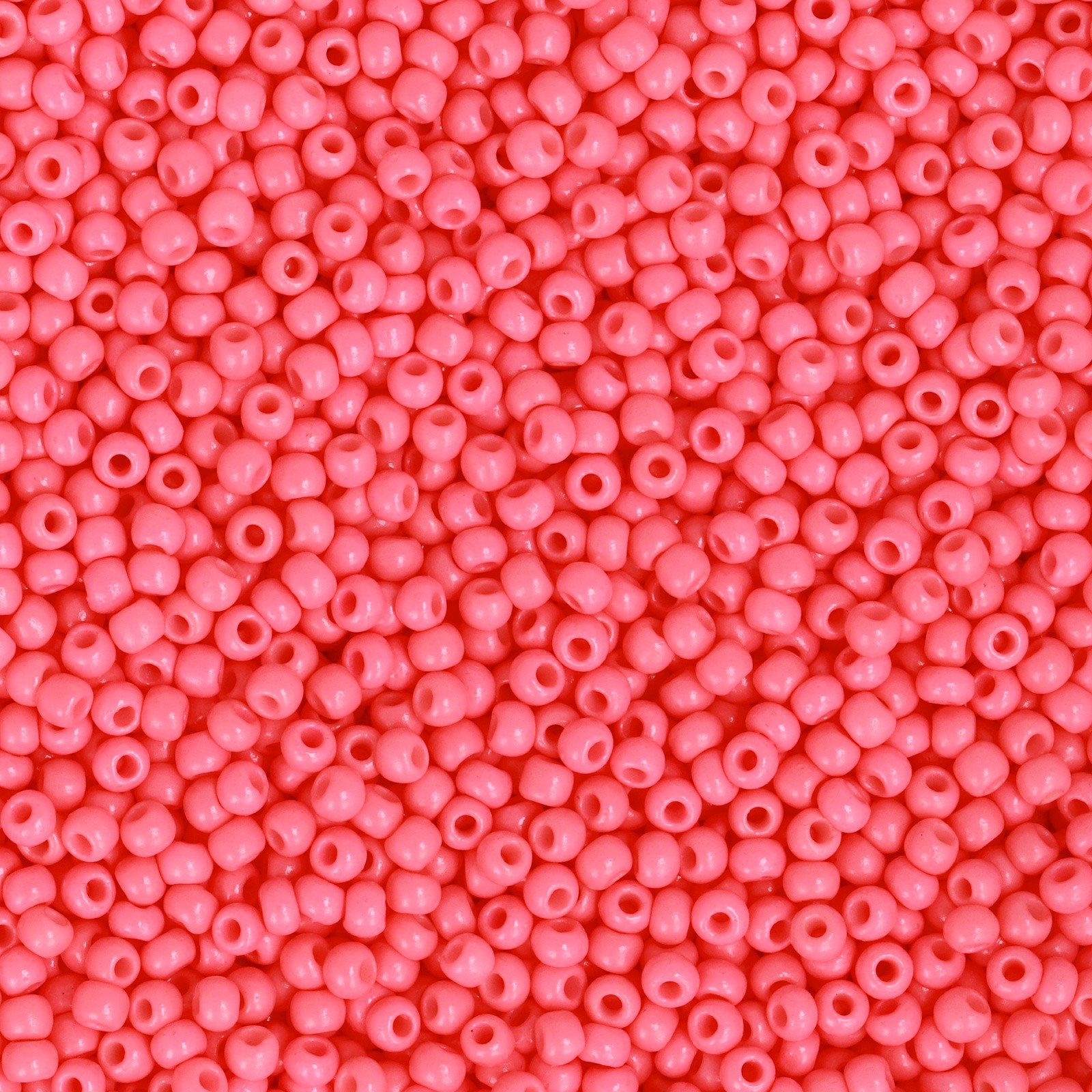 semini by hobbyperline rocailles 11/0 - opaque neon pink | 30gr