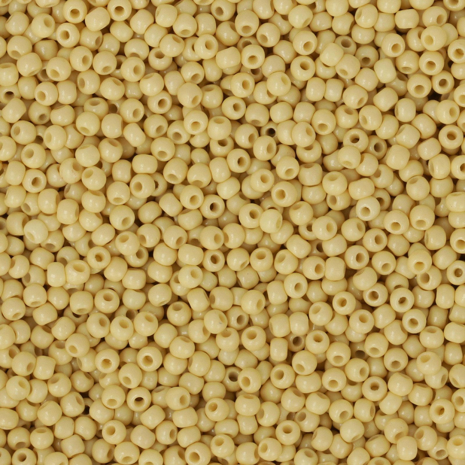 semini by hobbyperline rocailles 11/0 - opaque sand | 30gr