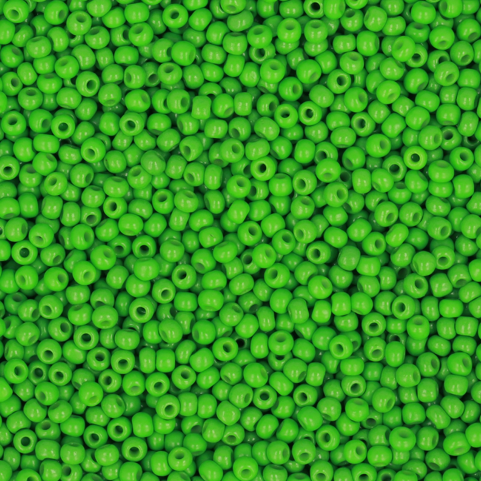 semini by hobbyperline rocailles 11/0 - opaque emerald green | 30gr