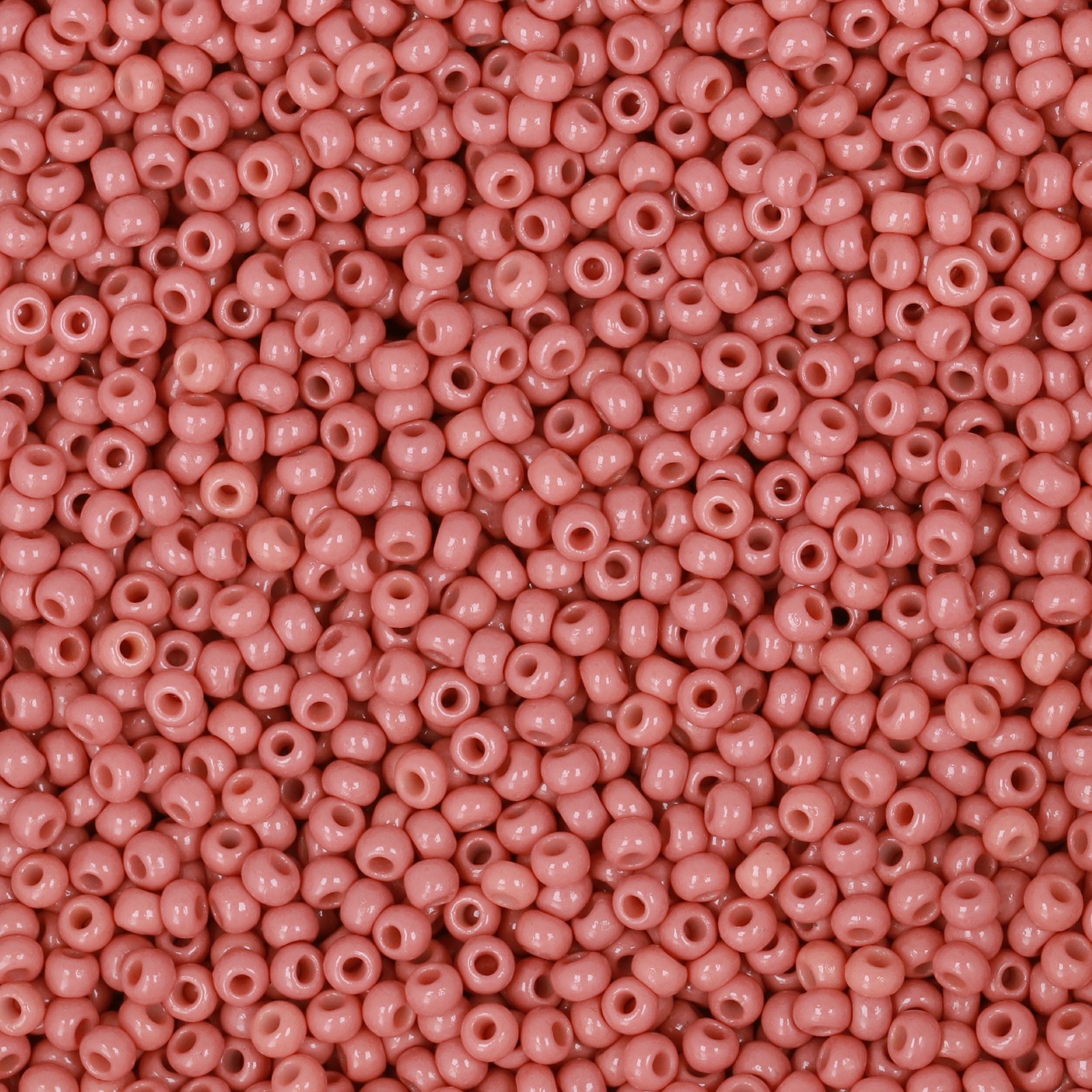 semini by hobbyperline rocailles 11/0 - opaque antique rose | 30gr
