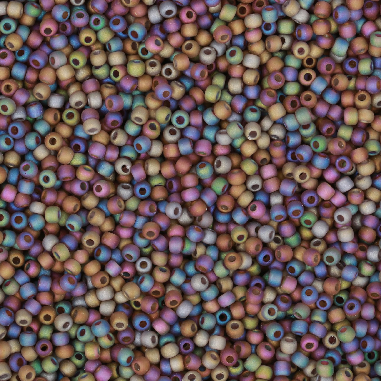 semini by hobbyperline rocailles 11/0 - opaque matte dark iris | 30gr