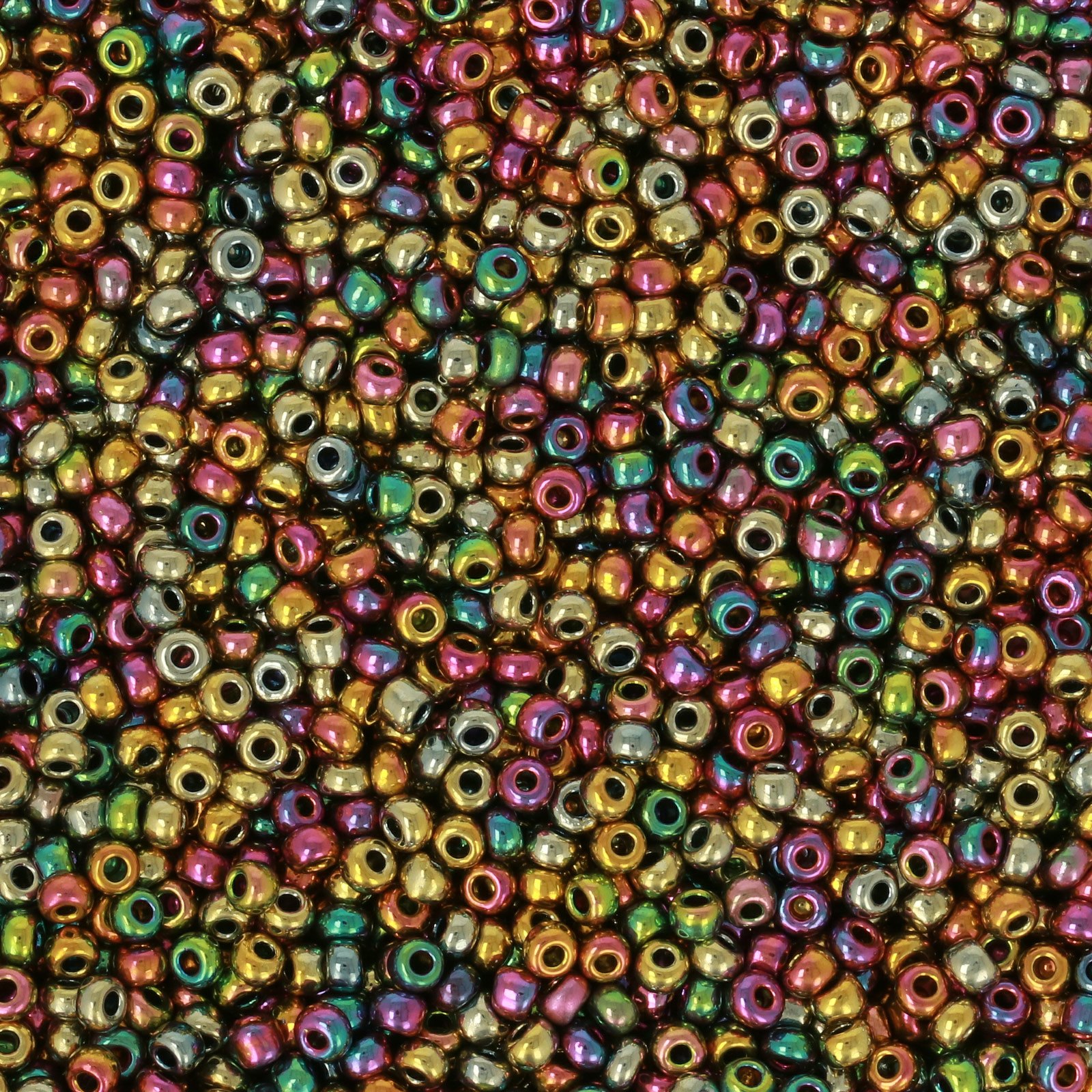 semini by hobbyperline rocailles 11/0 - metallic rainbow | 30gr