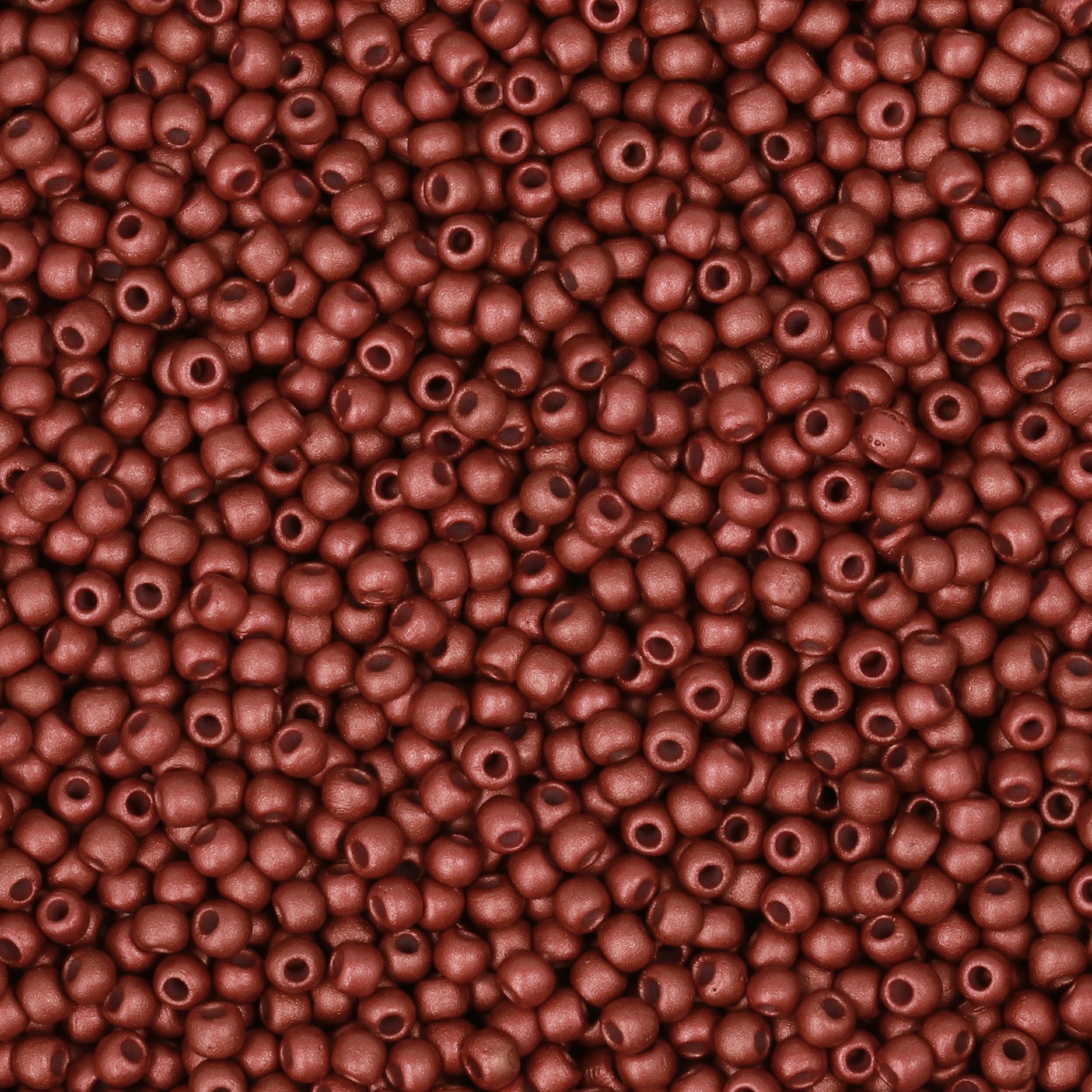 semini by hobbyperline rocailles 11/0 - metallic matte bordeaux | 30gr