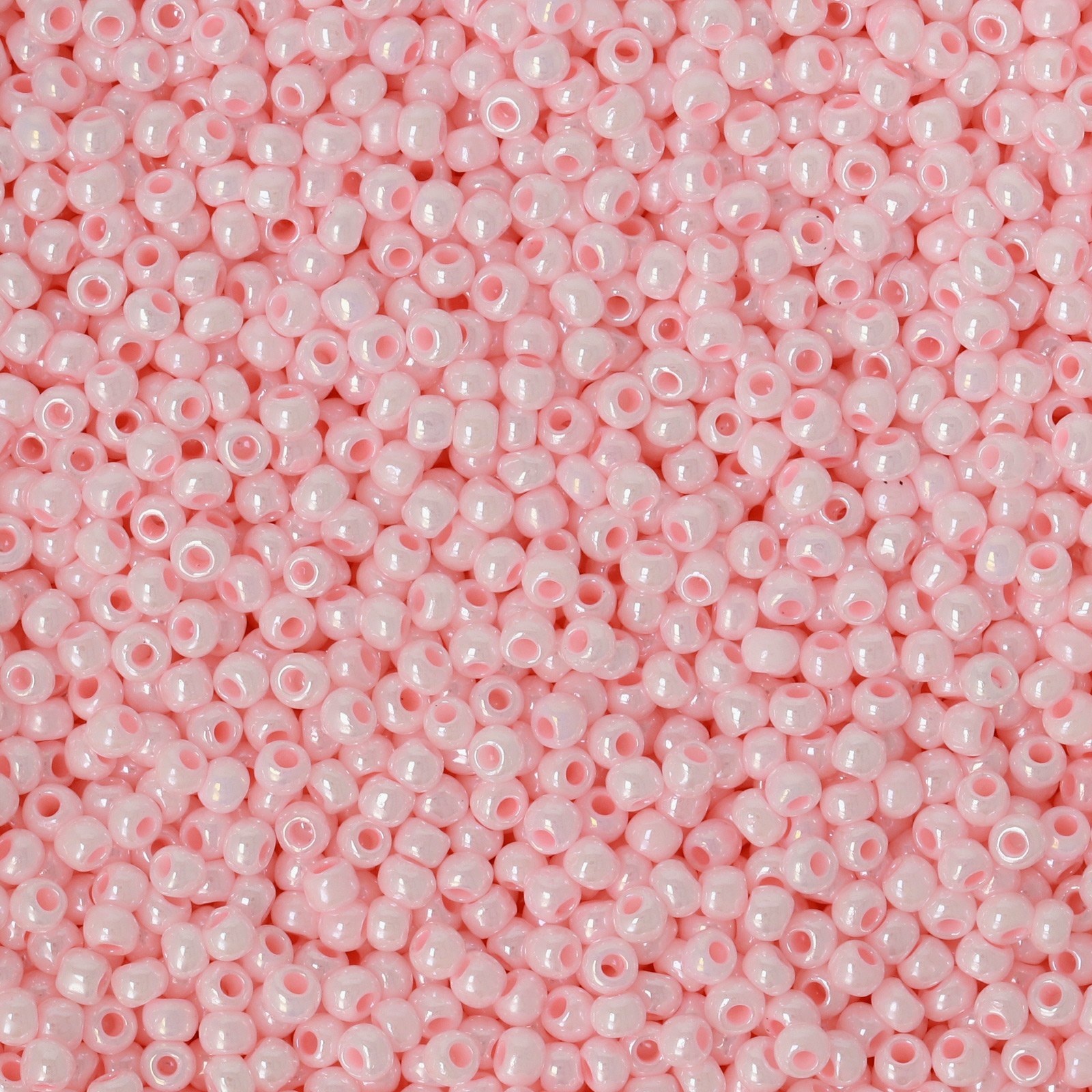 semini by hobbyperline rocailles 11/0 - shell luster pastel pink | 30gr