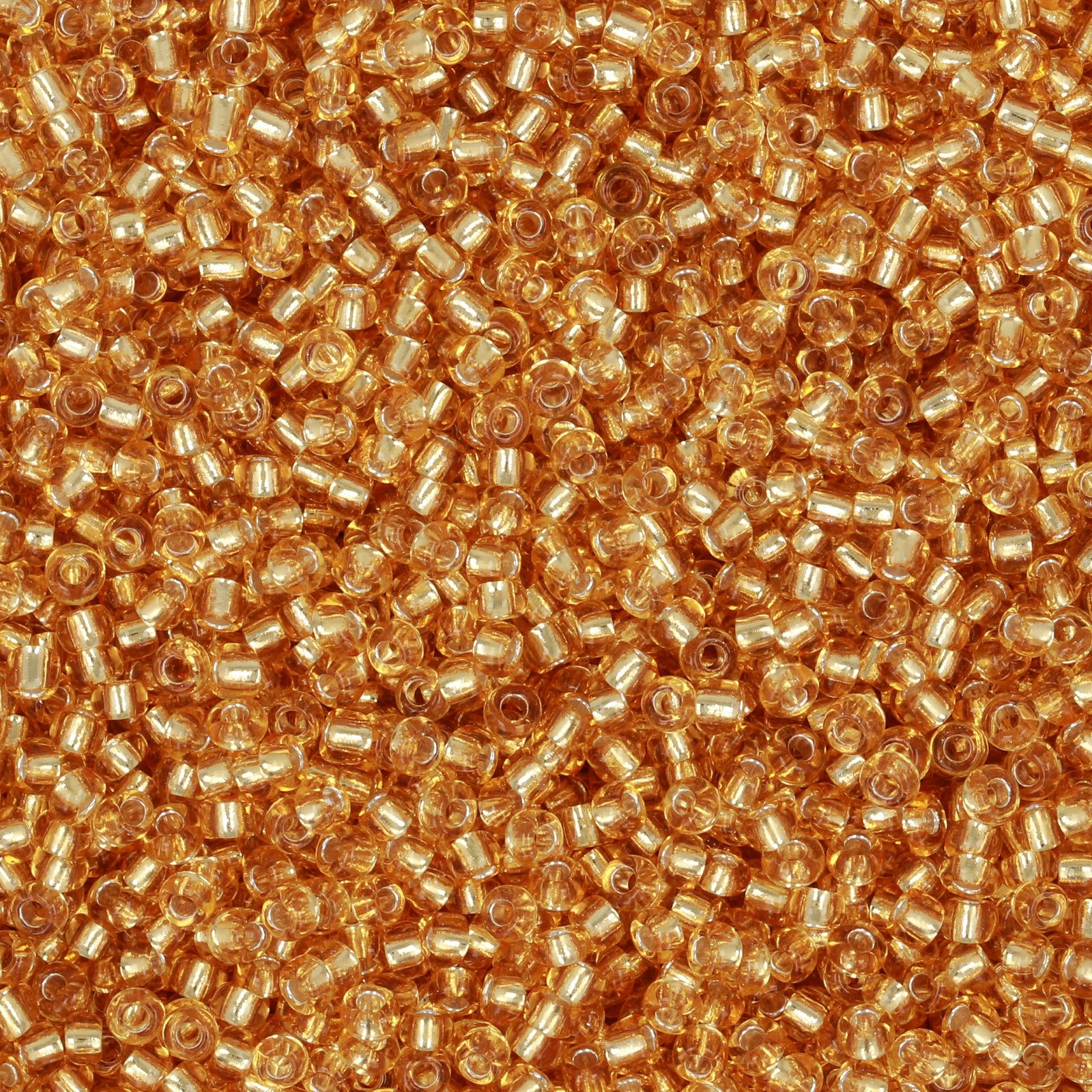 semini by hobbyperline rocailles 11/0 - silver-lined yellow gold | 30gr