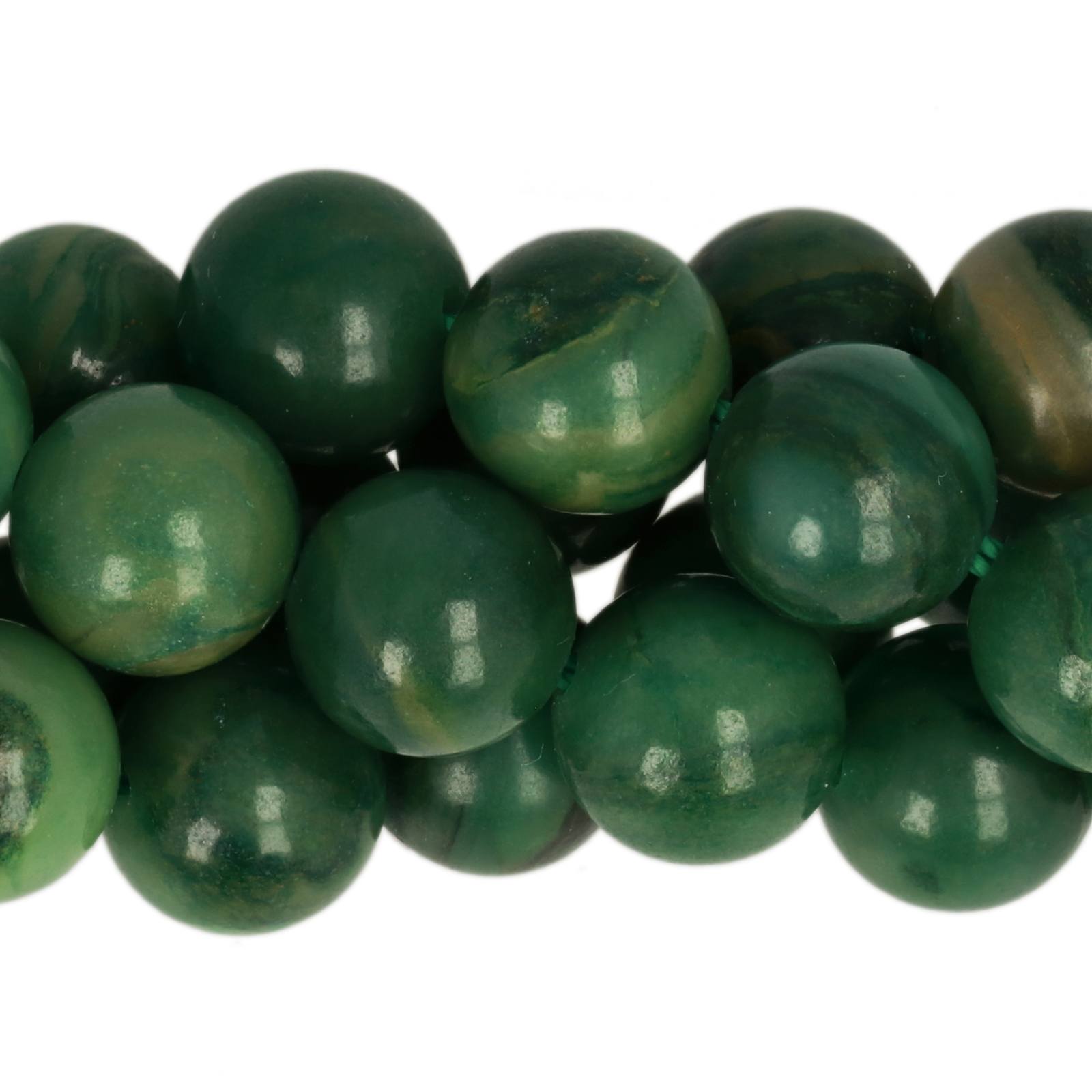 afrikanisch jade glatt rund 8mm | strang 38/40cm