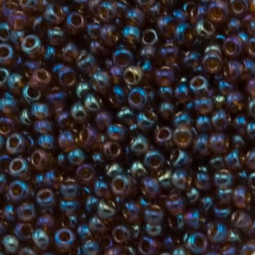 rocaille toho seed beads 11/0 - gold lustered root beer (454) | 10gr