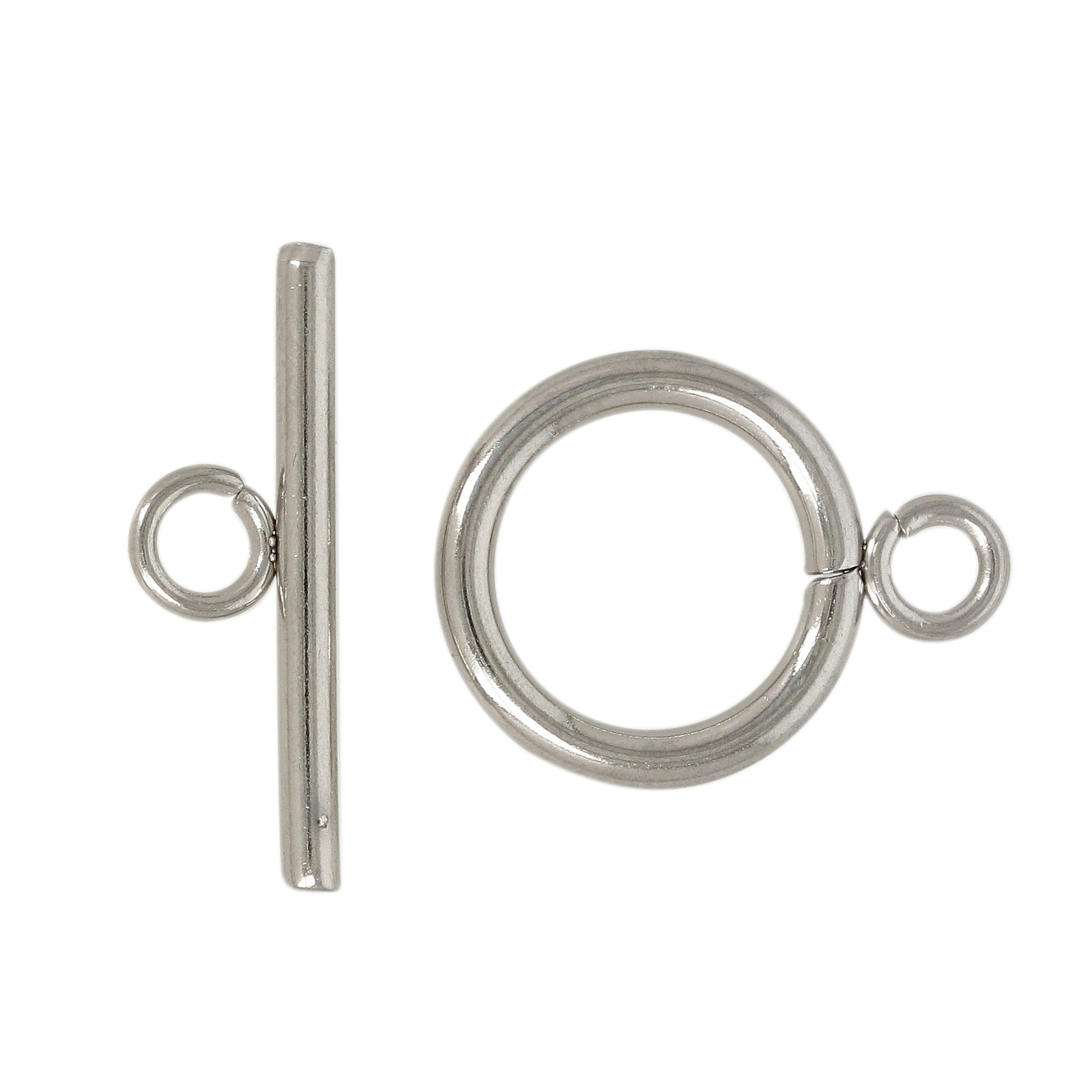 stainless steel toogle clasp 14mm | 4pc