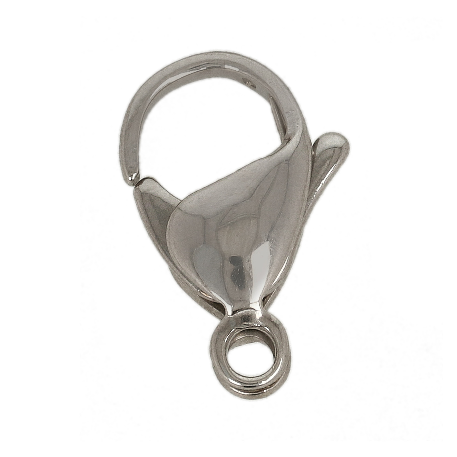 stainless steel trigger clasp 17x10mm | 4pc