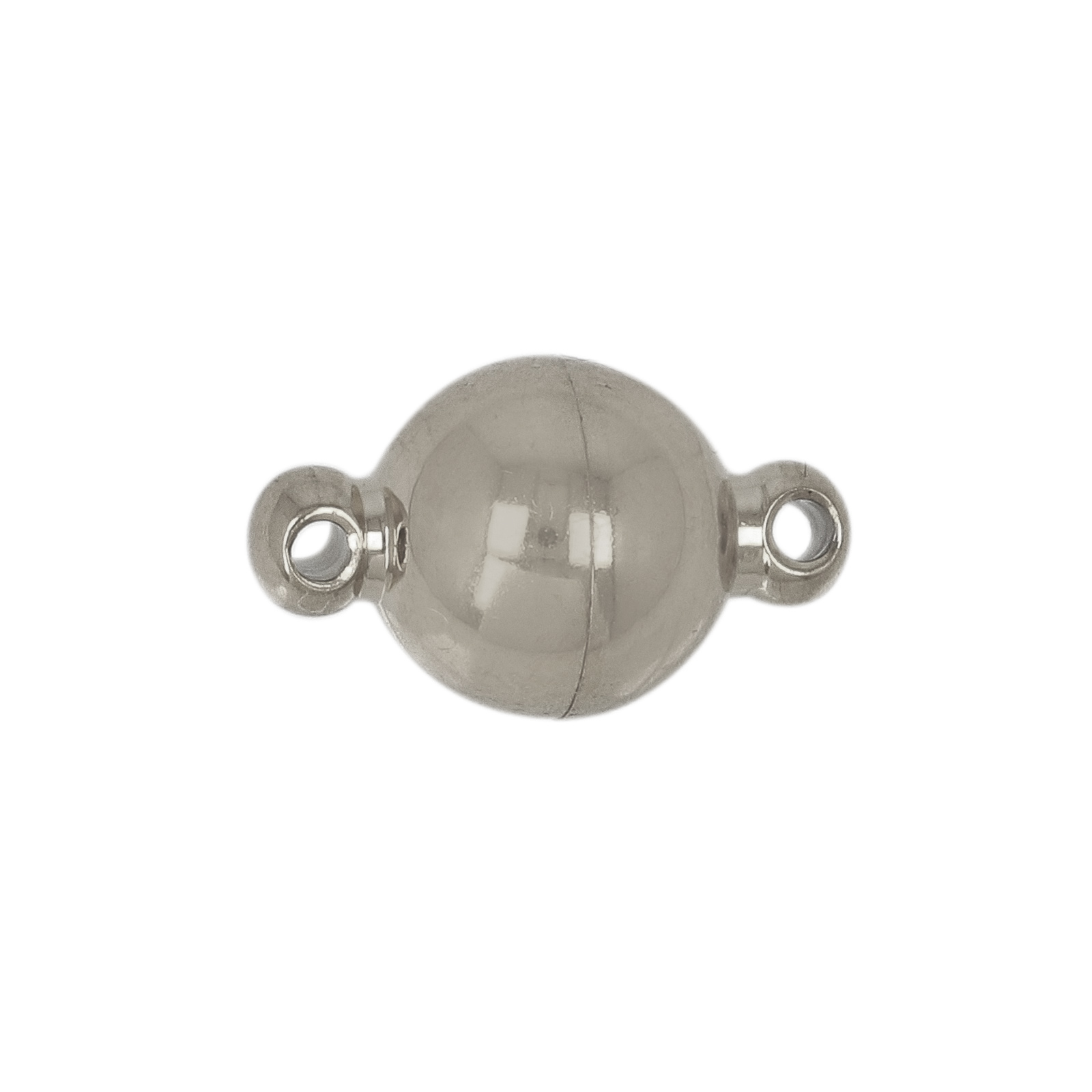 stainless steel magnetic round clasp 8mm | 1pc