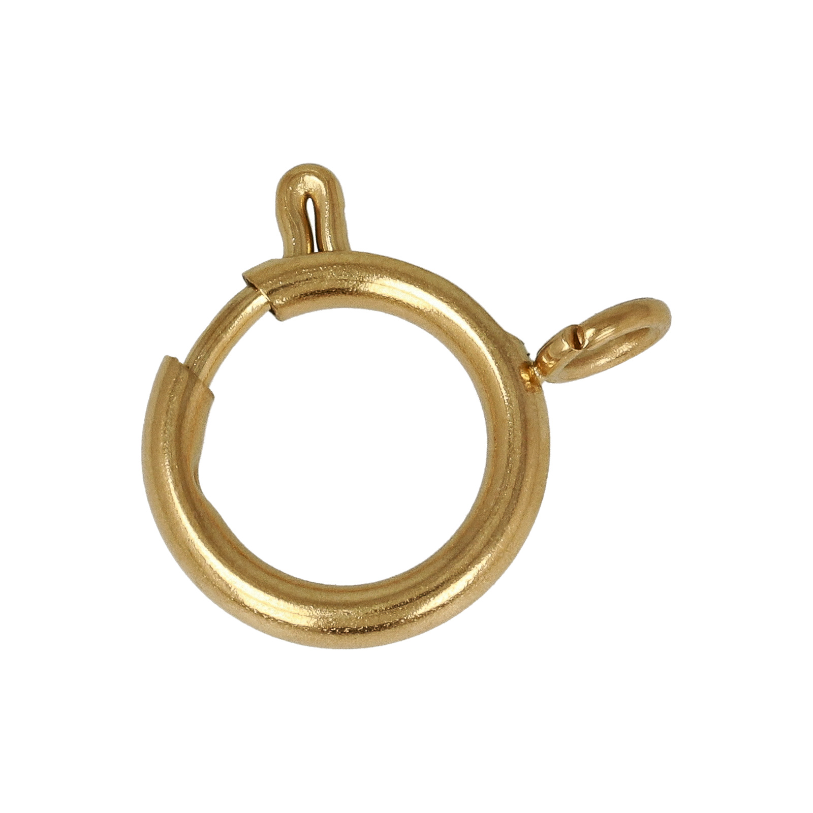 federringverschluss edelstahl vergoldet 14mm | 2st