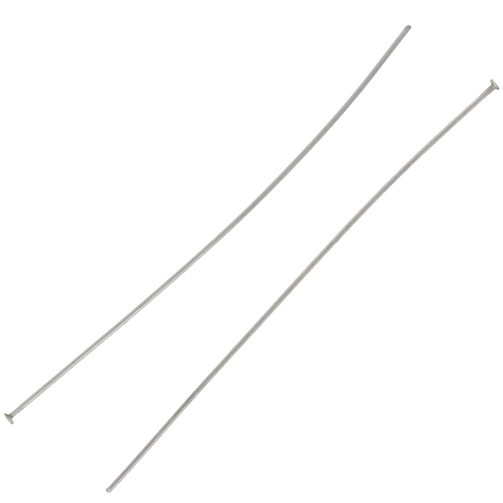 steinless steel headpin 70mm - wire 0,7mm | 100pc
