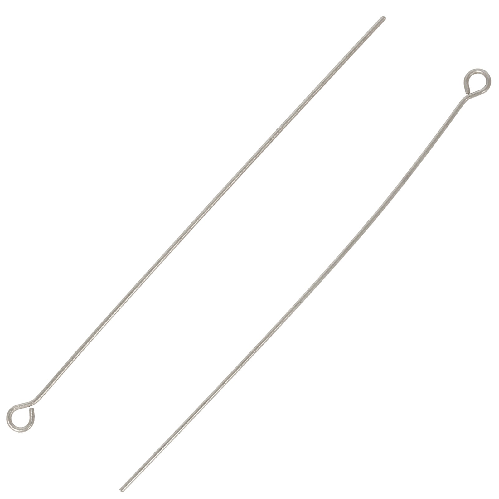 stainless steel eyepin 70mm - wire 0,70mm | 100pc